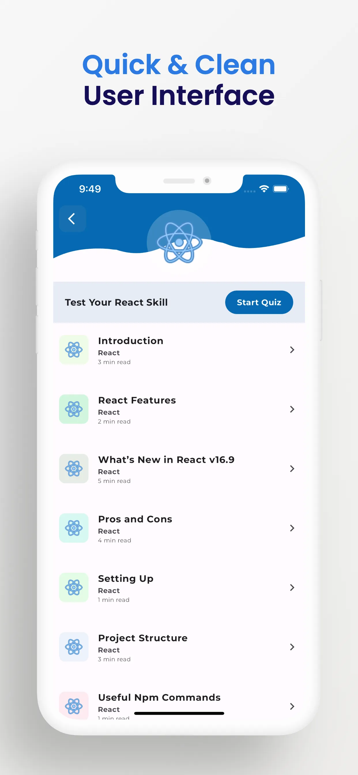 Learn React Offline, Reactjs | Indus Appstore | Screenshot