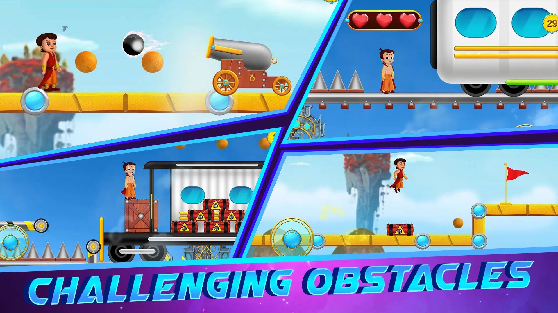 Bheem Galaxy Rush Game | Indus Appstore | Screenshot