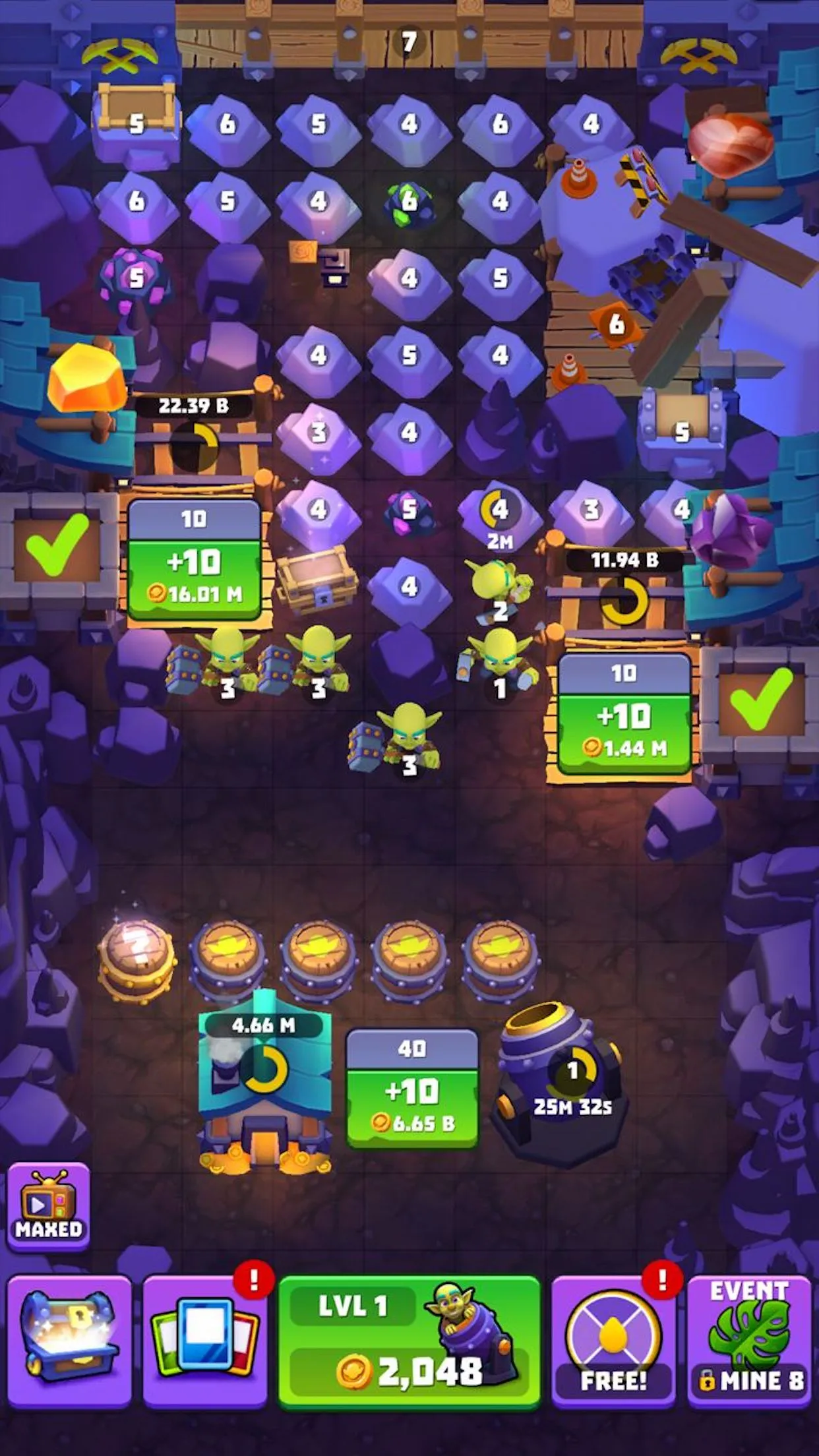 Gold & Goblins: Idle Merger | Indus Appstore | Screenshot