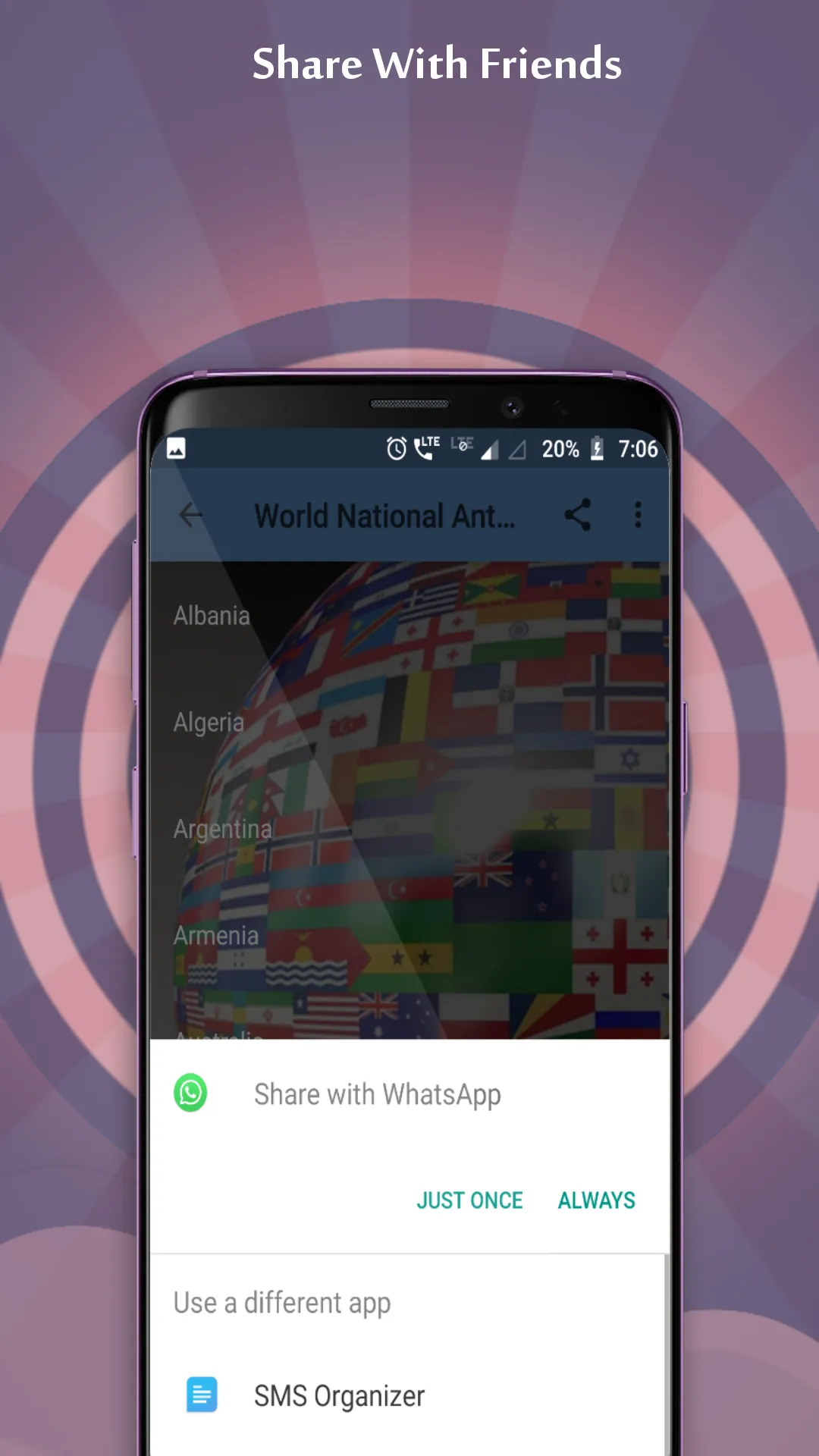 World National Anthem Ringtone | Indus Appstore | Screenshot