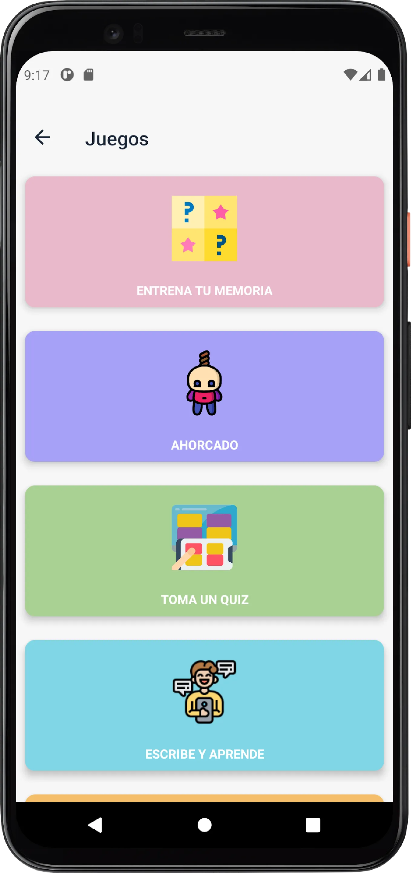 Verbos en Inglés | Indus Appstore | Screenshot