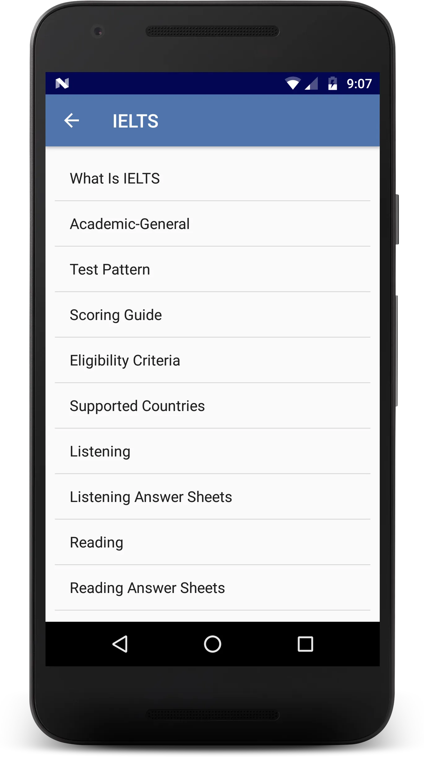 IELTS Bands Calculator and Sco | Indus Appstore | Screenshot