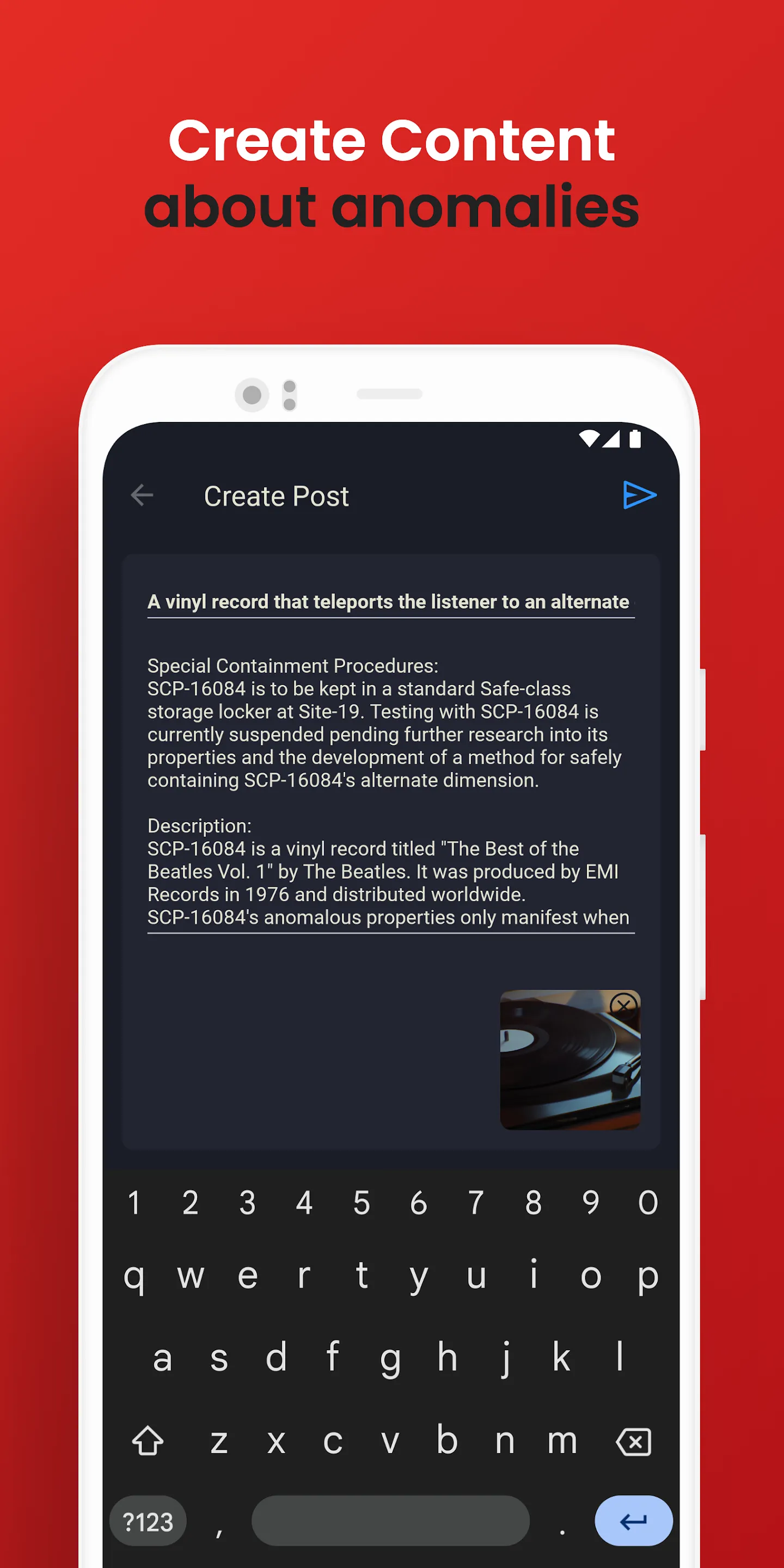 SCP-001 | Indus Appstore | Screenshot