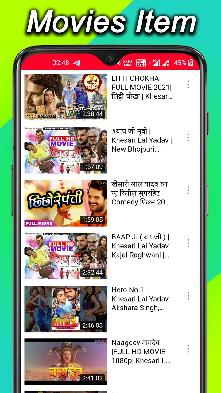 Khesari Lal Yadav All Movies | Indus Appstore | Screenshot