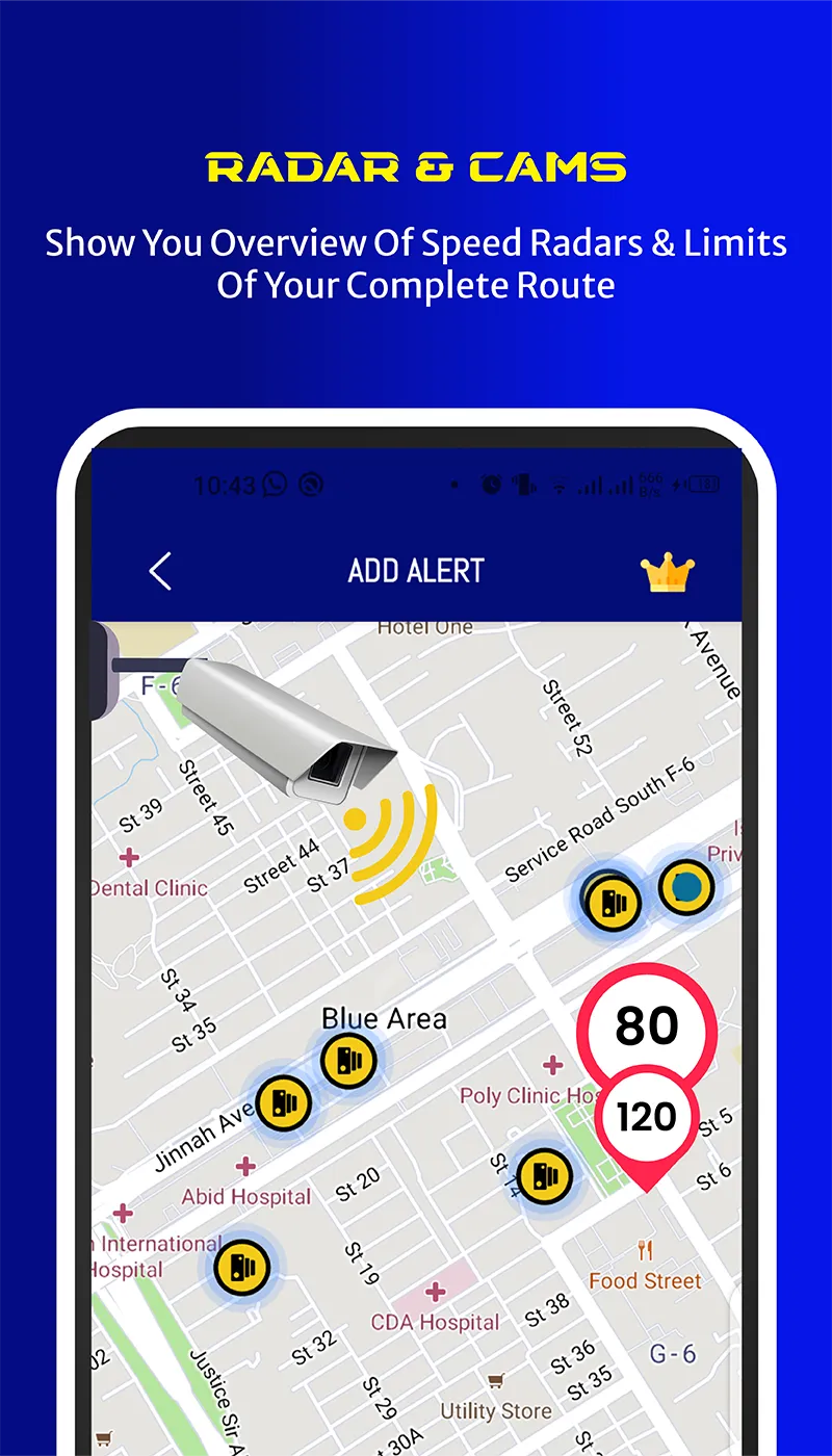 Speed Camera & Police Detector | Indus Appstore | Screenshot