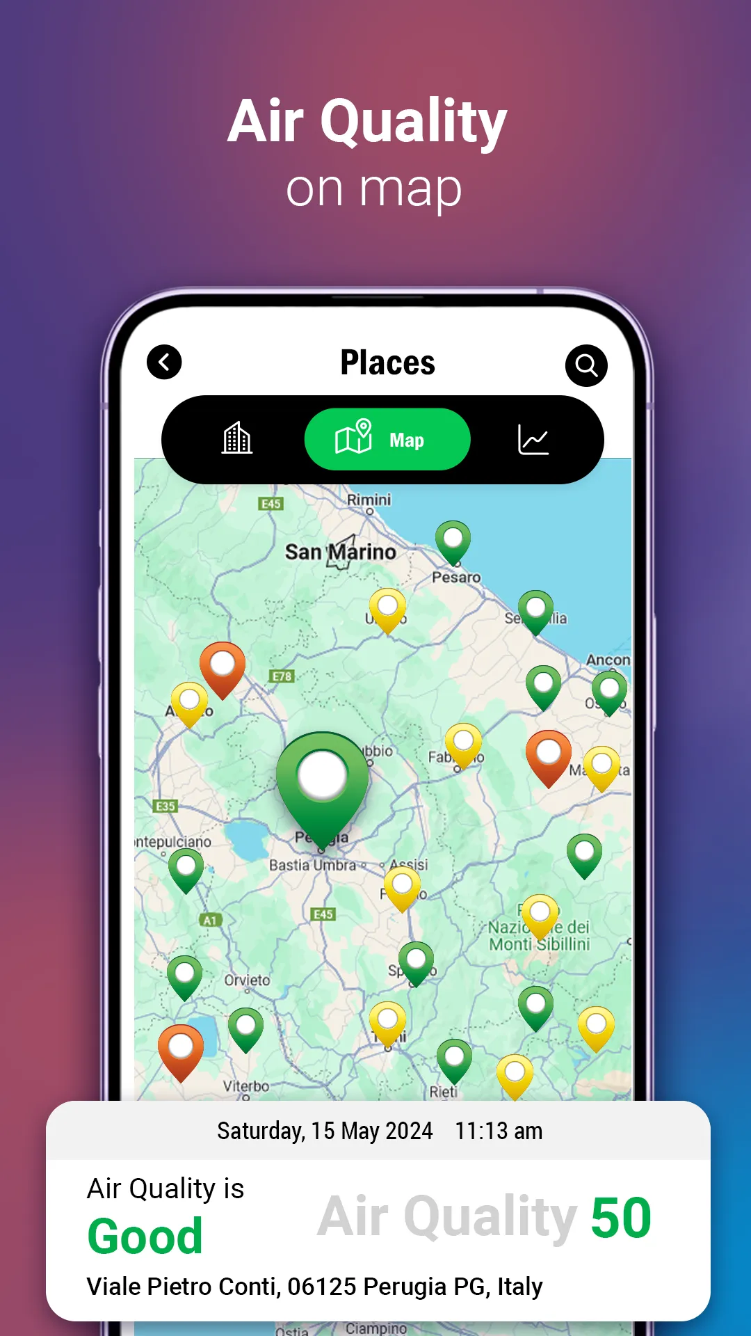 Air Quality Monitor & Weather. | Indus Appstore | Screenshot