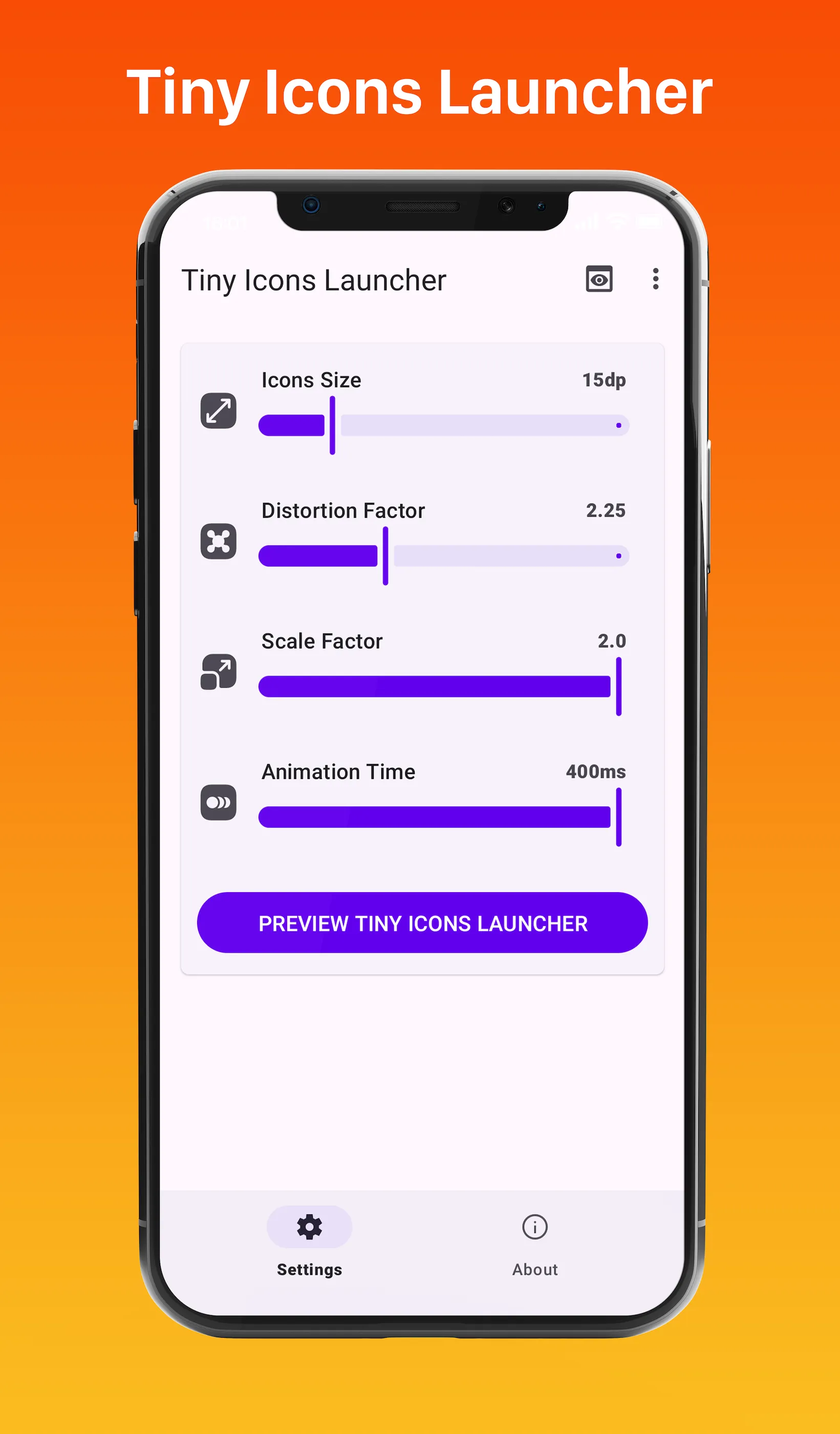 Tiny Icons Launcher | Indus Appstore | Screenshot