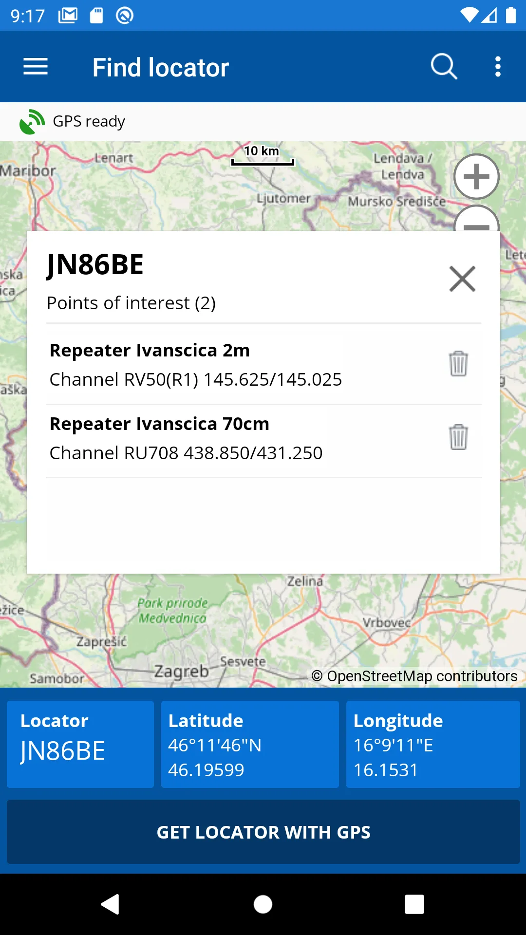 QTH locator toolkit HAM radio | Indus Appstore | Screenshot