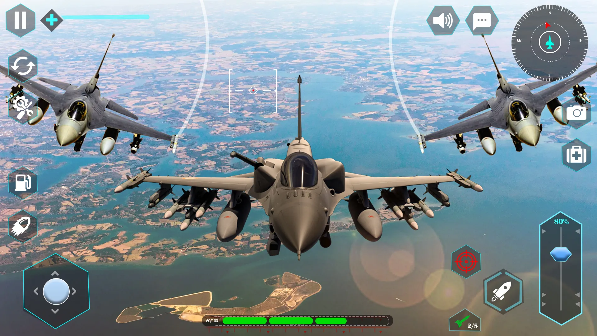 Modern Air Fighter Jet 3D | Indus Appstore | Screenshot