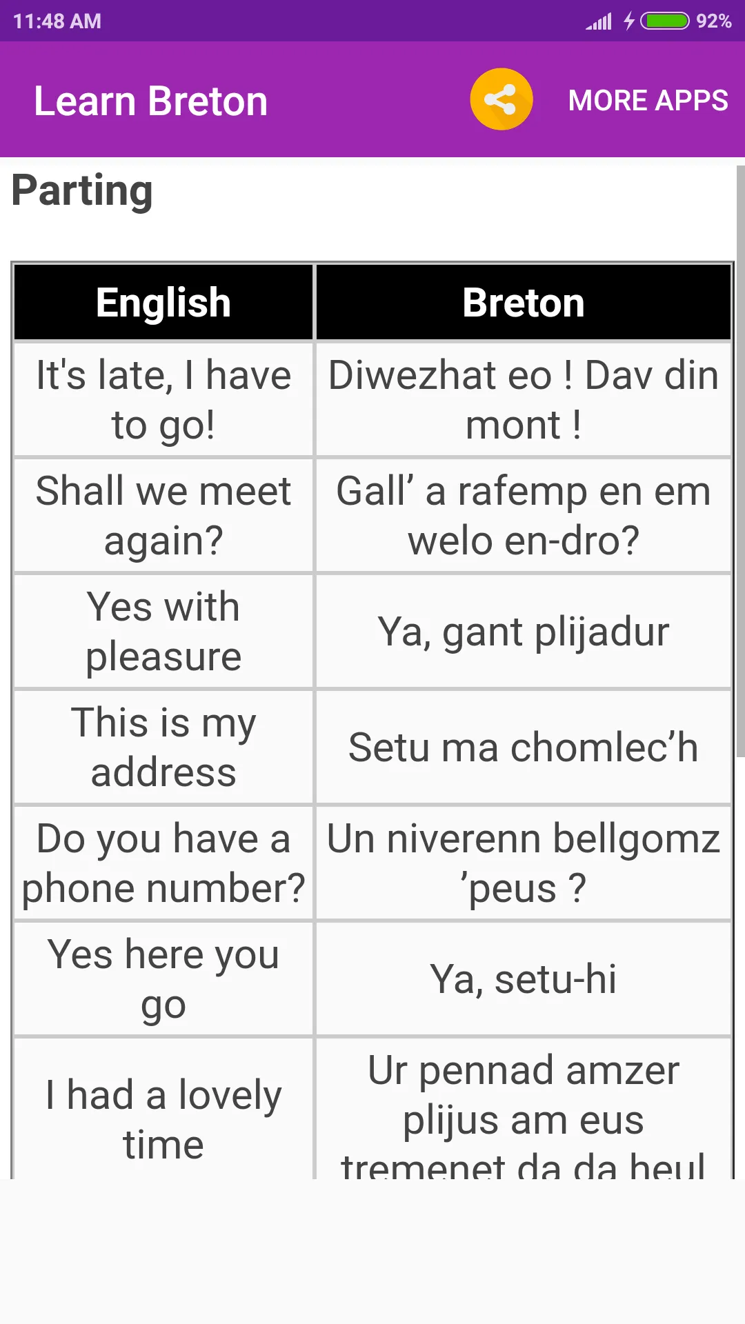 Learn Breton | Indus Appstore | Screenshot