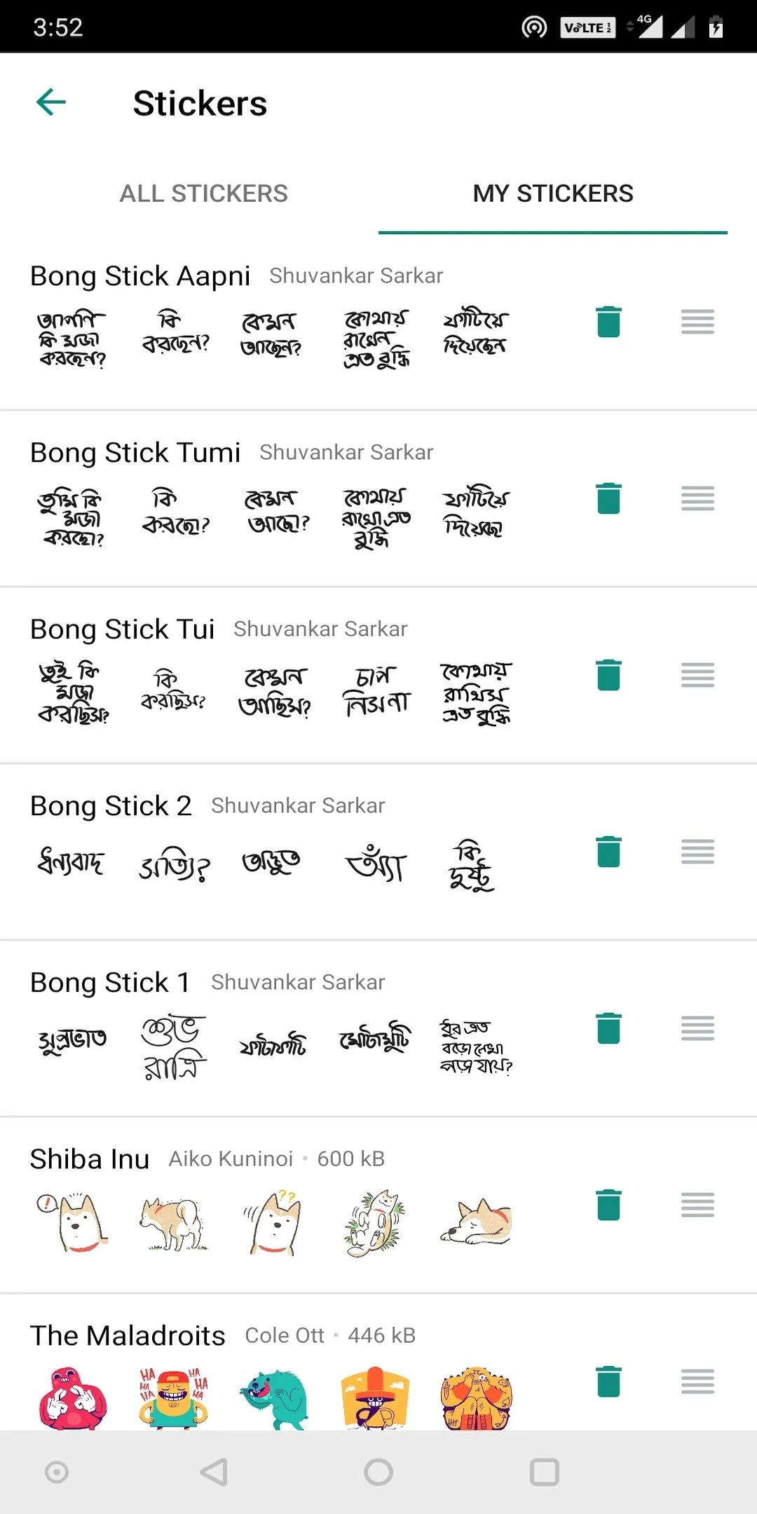 BongStick - Bengali WASticker | Indus Appstore | Screenshot