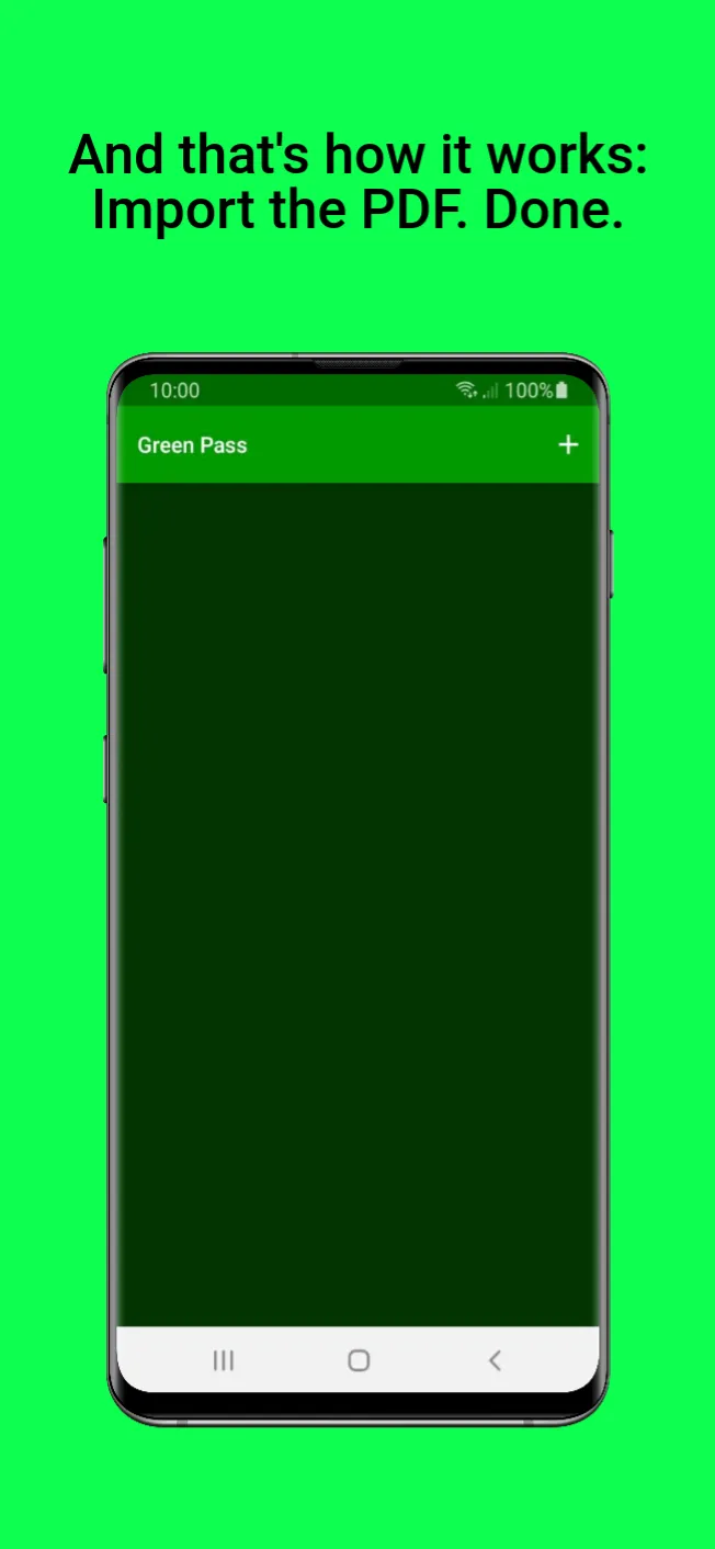 Green Pass PDF Wallet | Indus Appstore | Screenshot