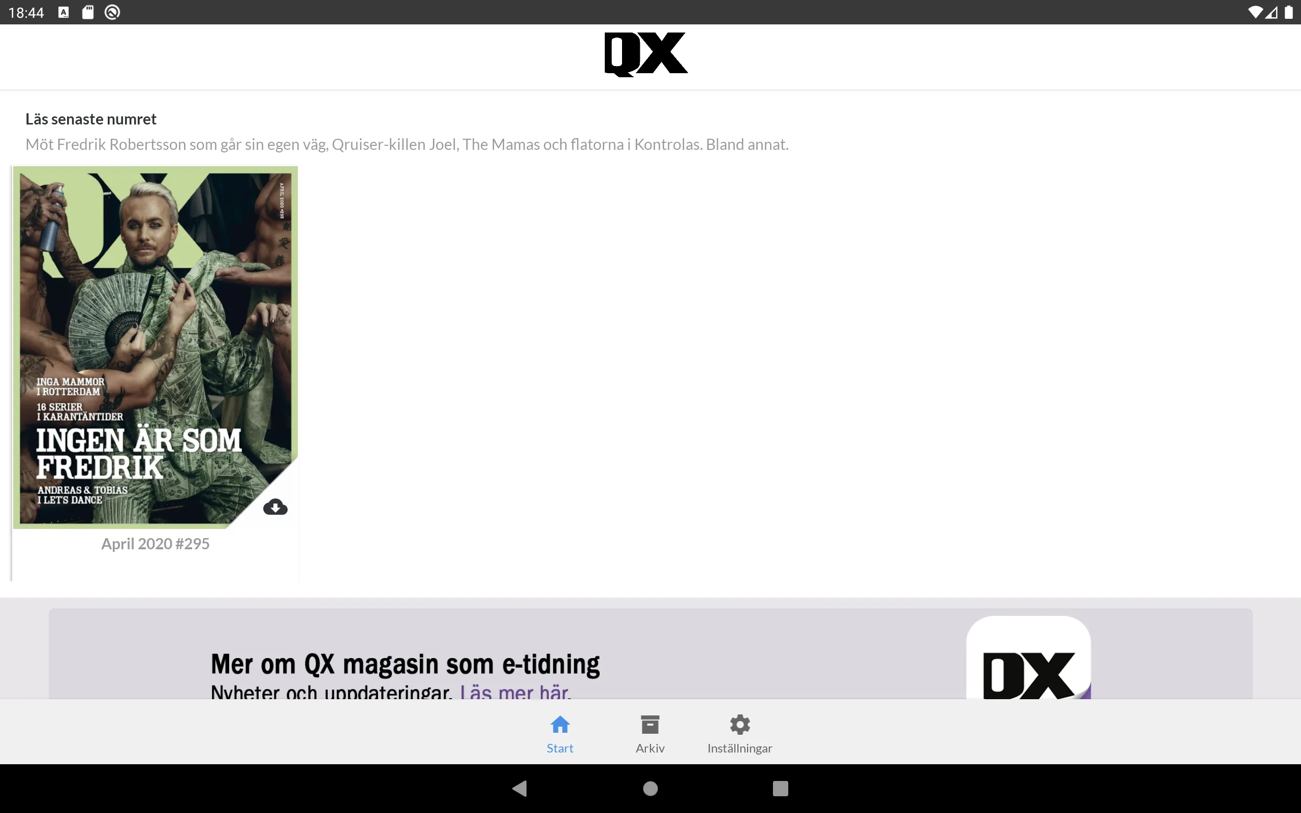 Tidningen QX | Indus Appstore | Screenshot