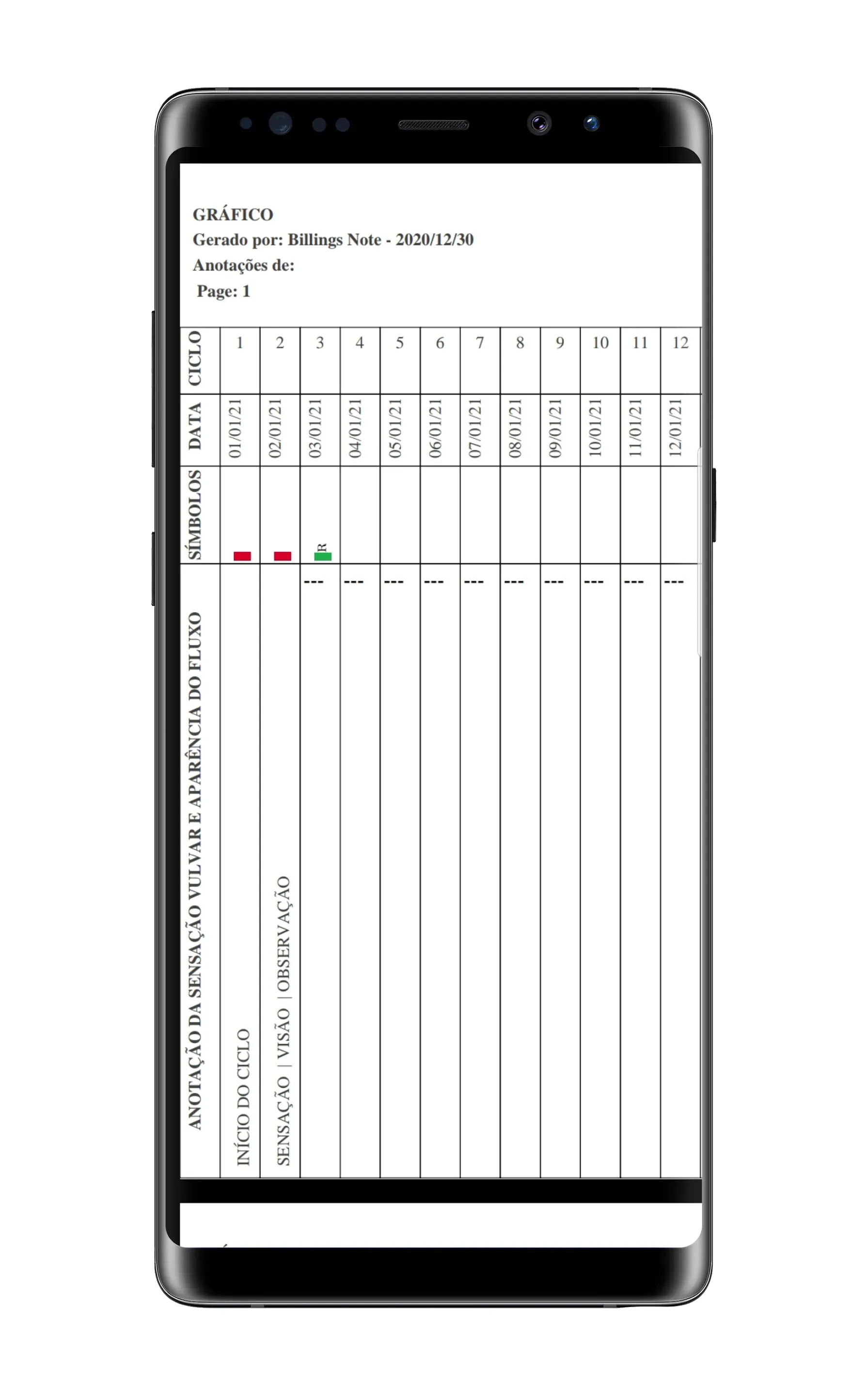 Billings Note  Method Billings | Indus Appstore | Screenshot