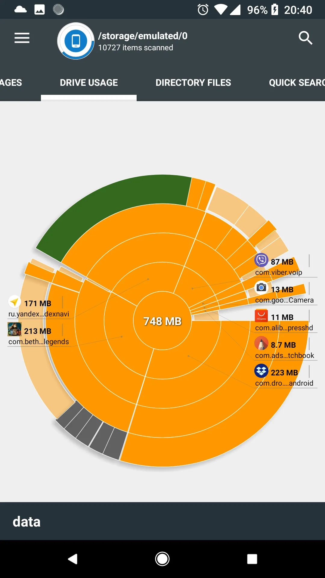 Storage Analyzer & Disk Usage | Indus Appstore | Screenshot