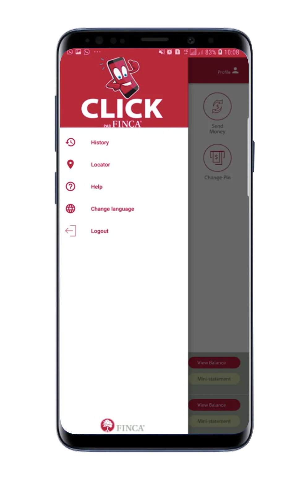 CLICK par FINCA | Indus Appstore | Screenshot