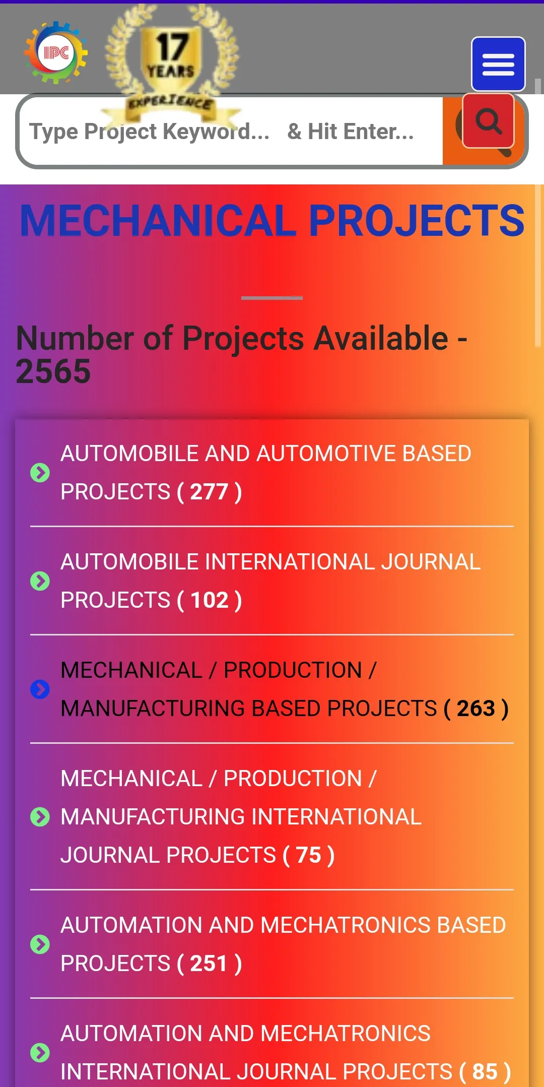 Innovator Project Center (IPC) | Indus Appstore | Screenshot