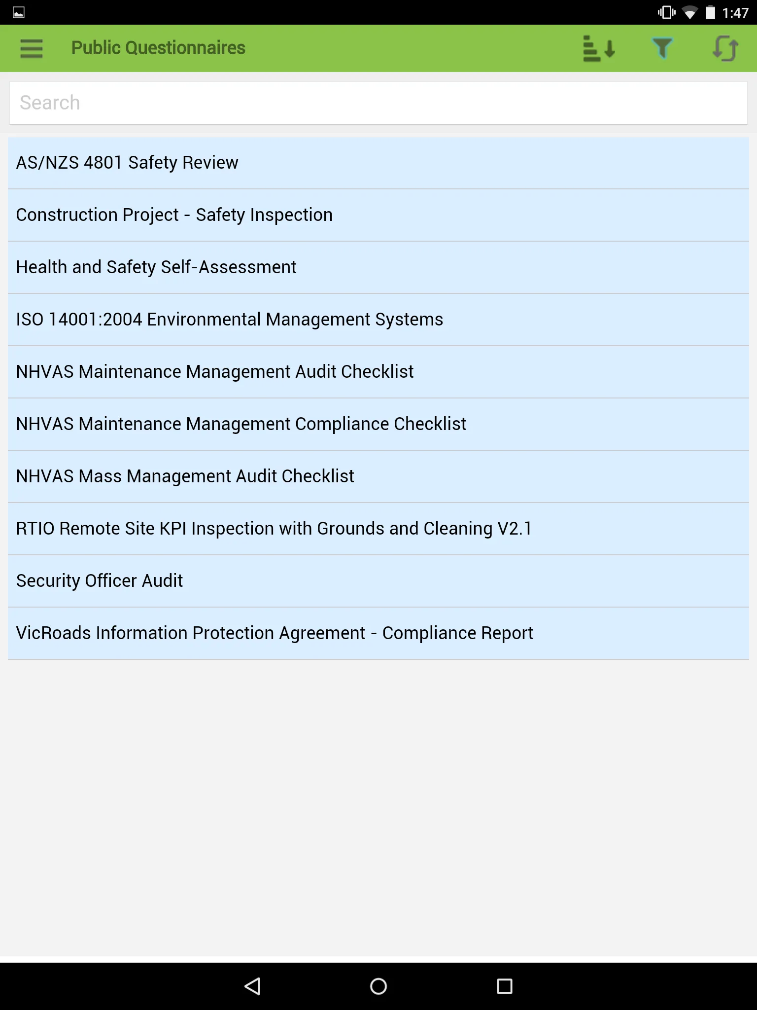 Compliance Checkpoint | Indus Appstore | Screenshot