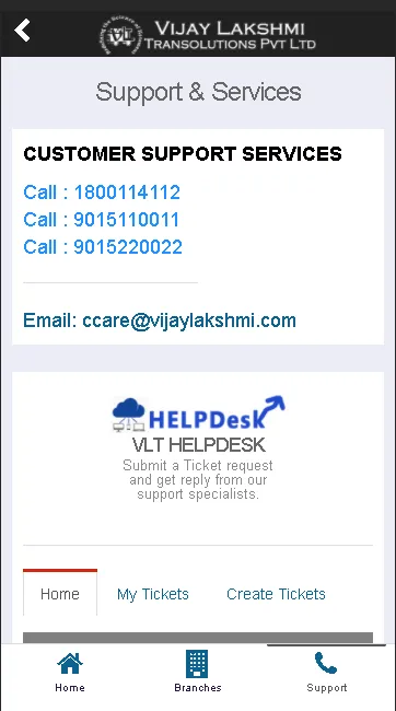 Vijay Lakshmi Transolutions | Indus Appstore | Screenshot