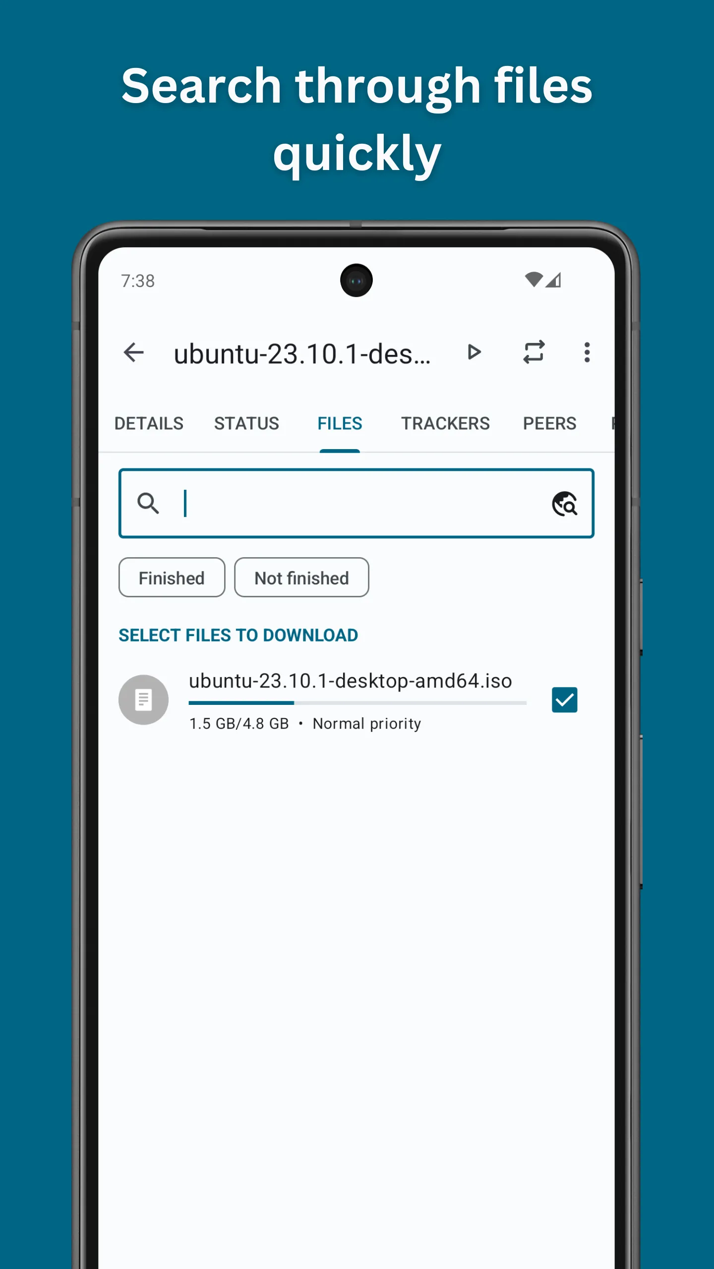 Flud - Torrent Downloader | Indus Appstore | Screenshot