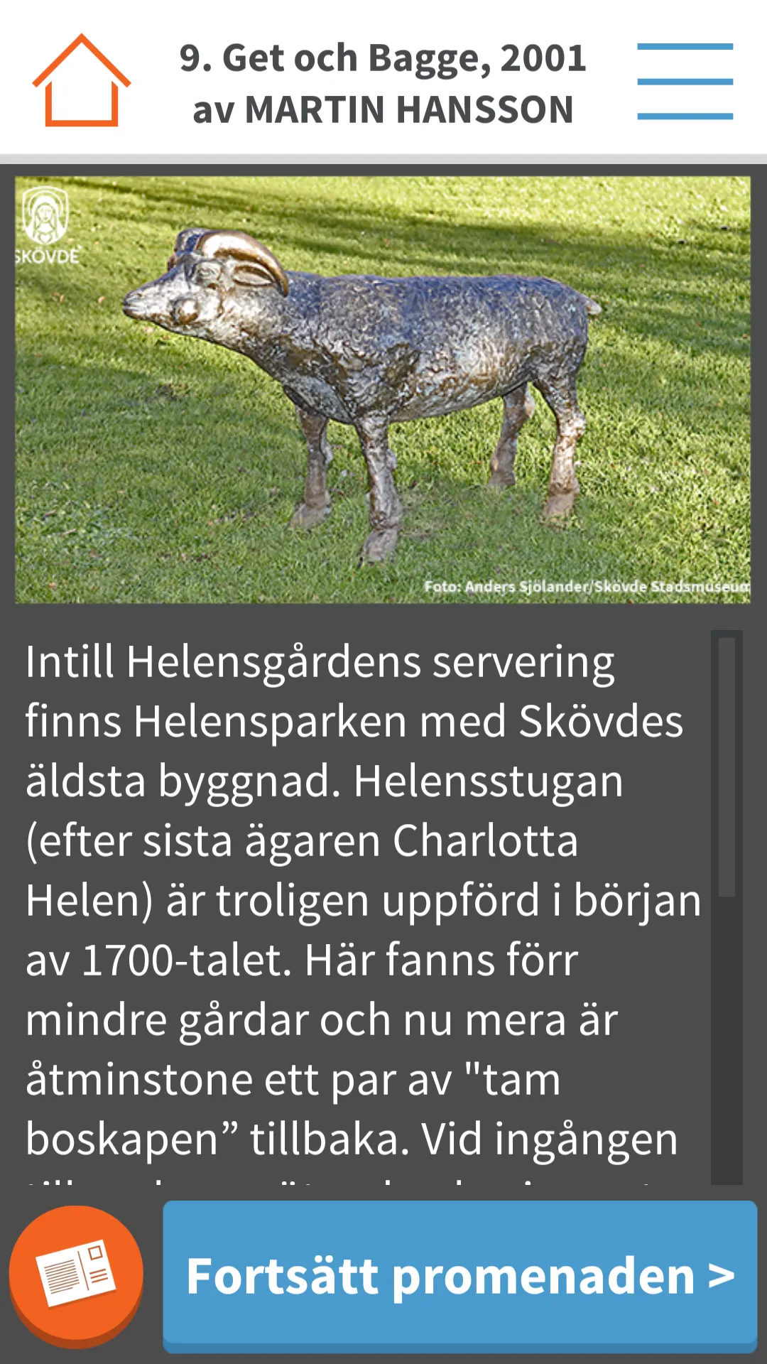 Skövde Streetmuseum | Indus Appstore | Screenshot