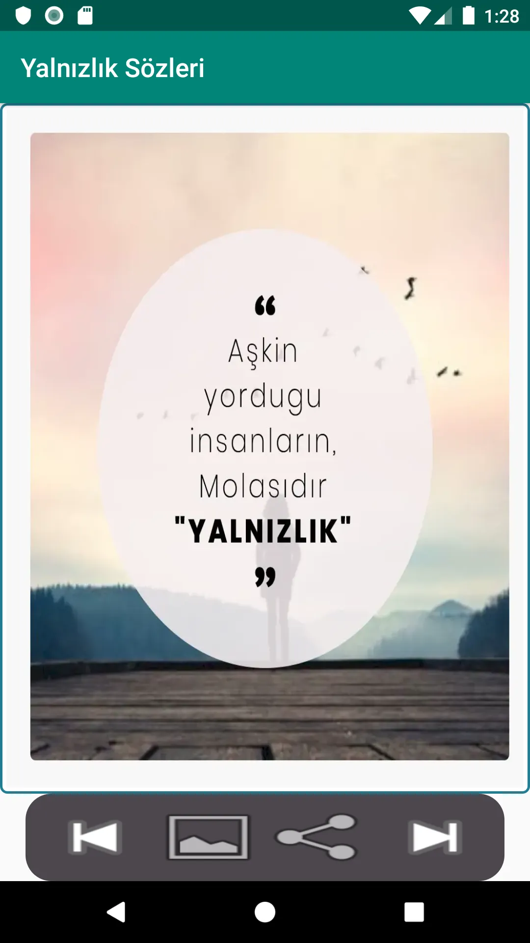 Yalnızlık Sözleri | Indus Appstore | Screenshot