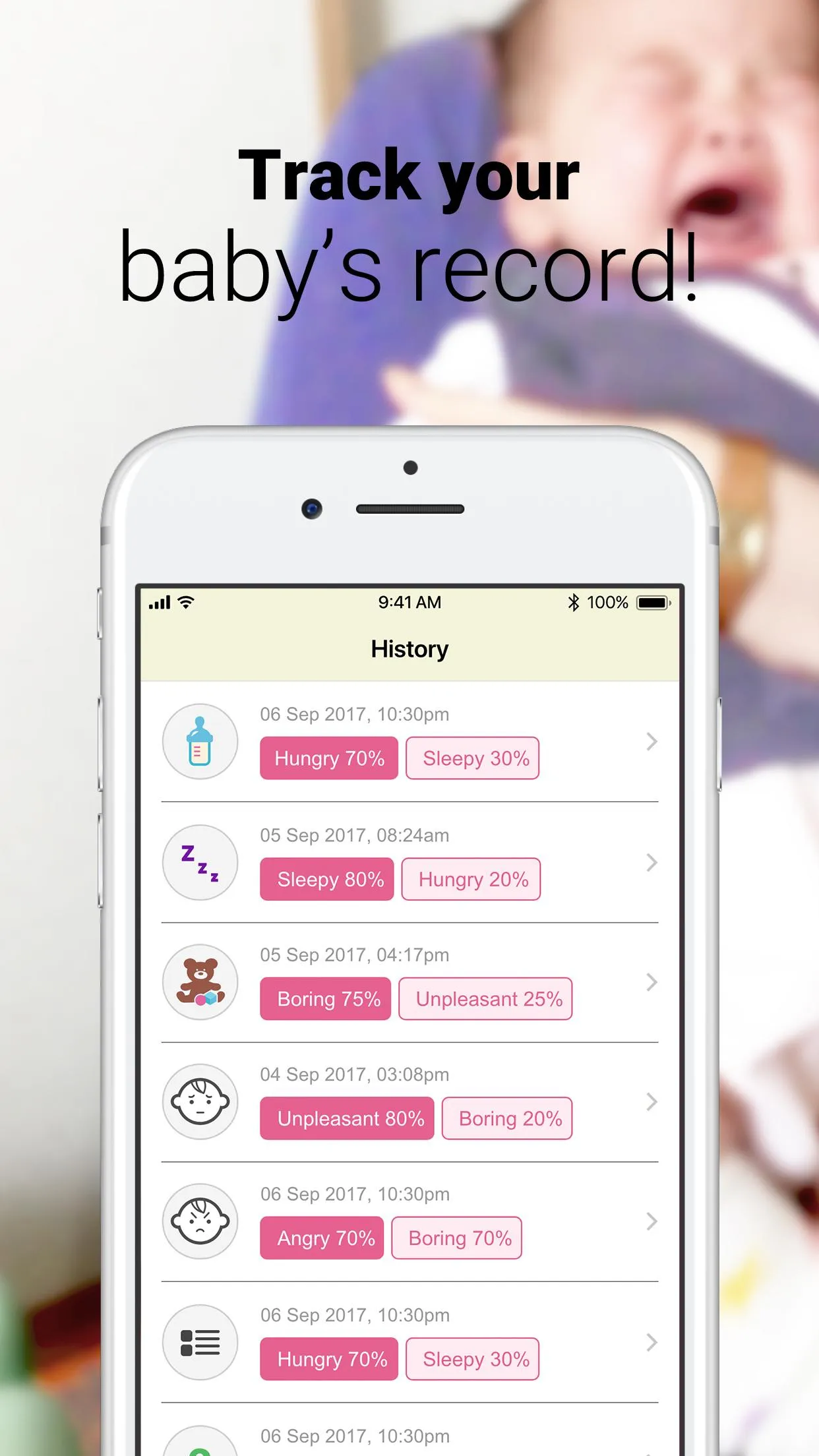 CryAnalyzer - baby translator | Indus Appstore | Screenshot