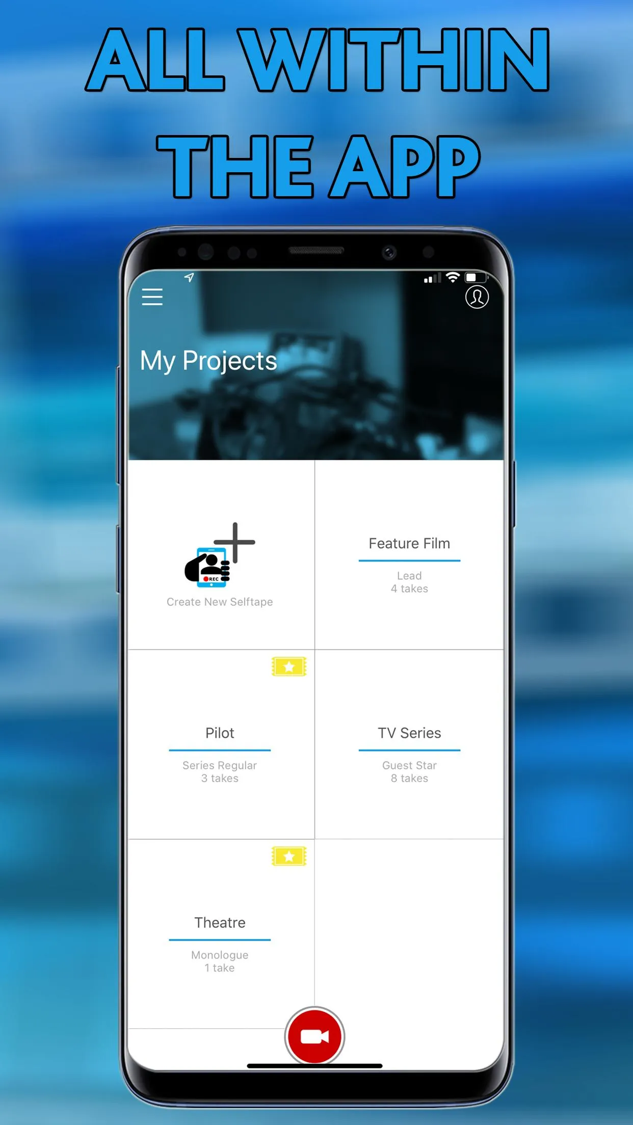 My Selftape App | Indus Appstore | Screenshot