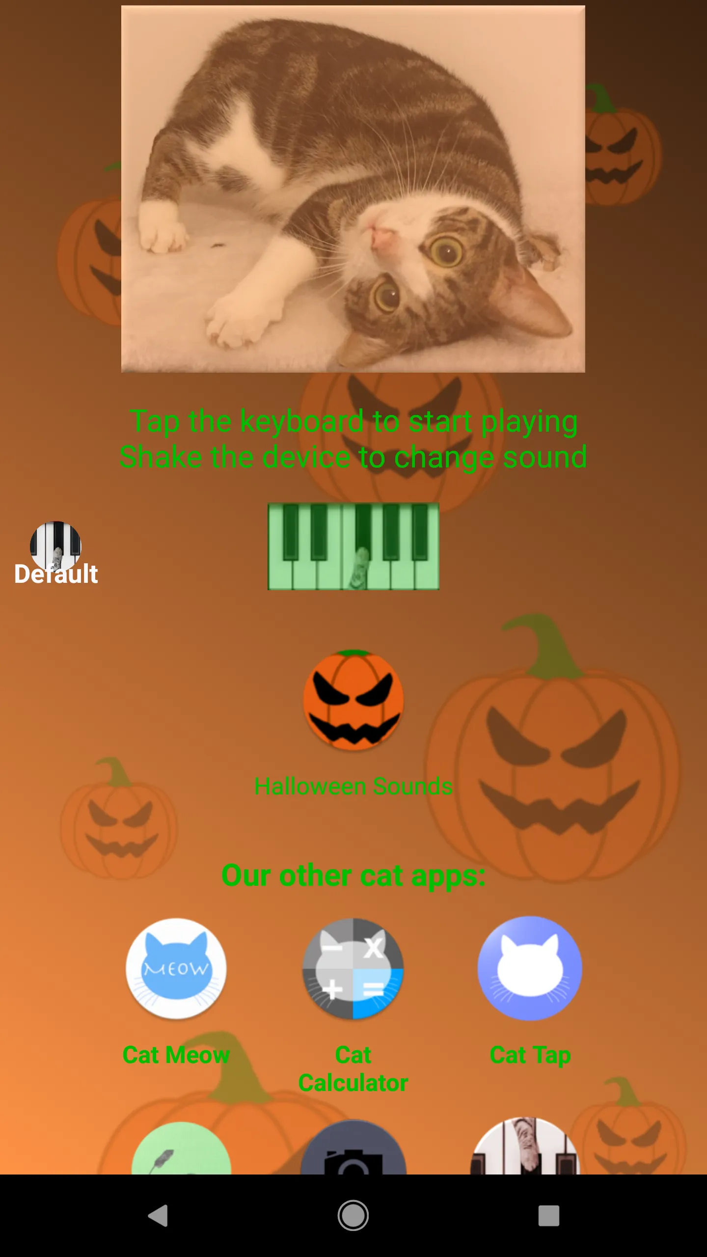 Cat Piano | Indus Appstore | Screenshot