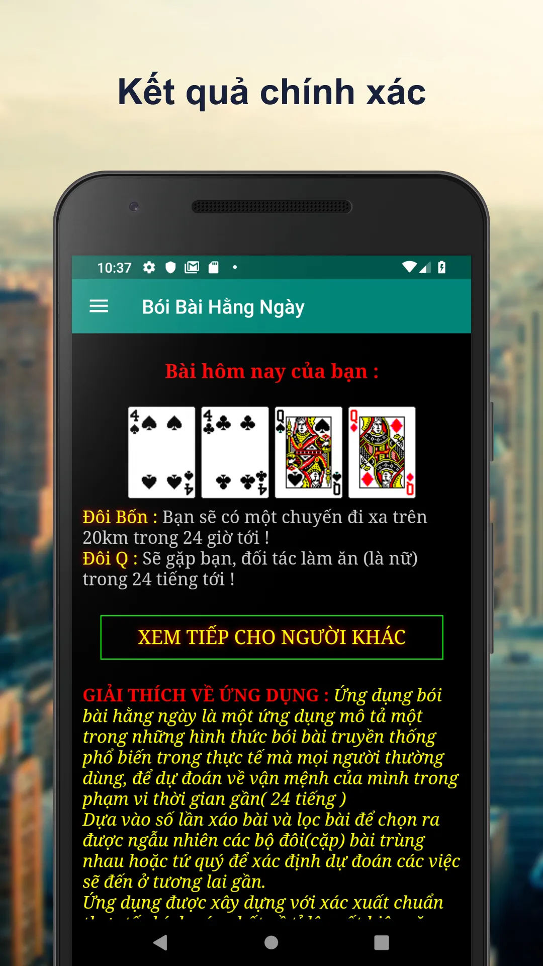 Bói bài tổng hợp | Indus Appstore | Screenshot