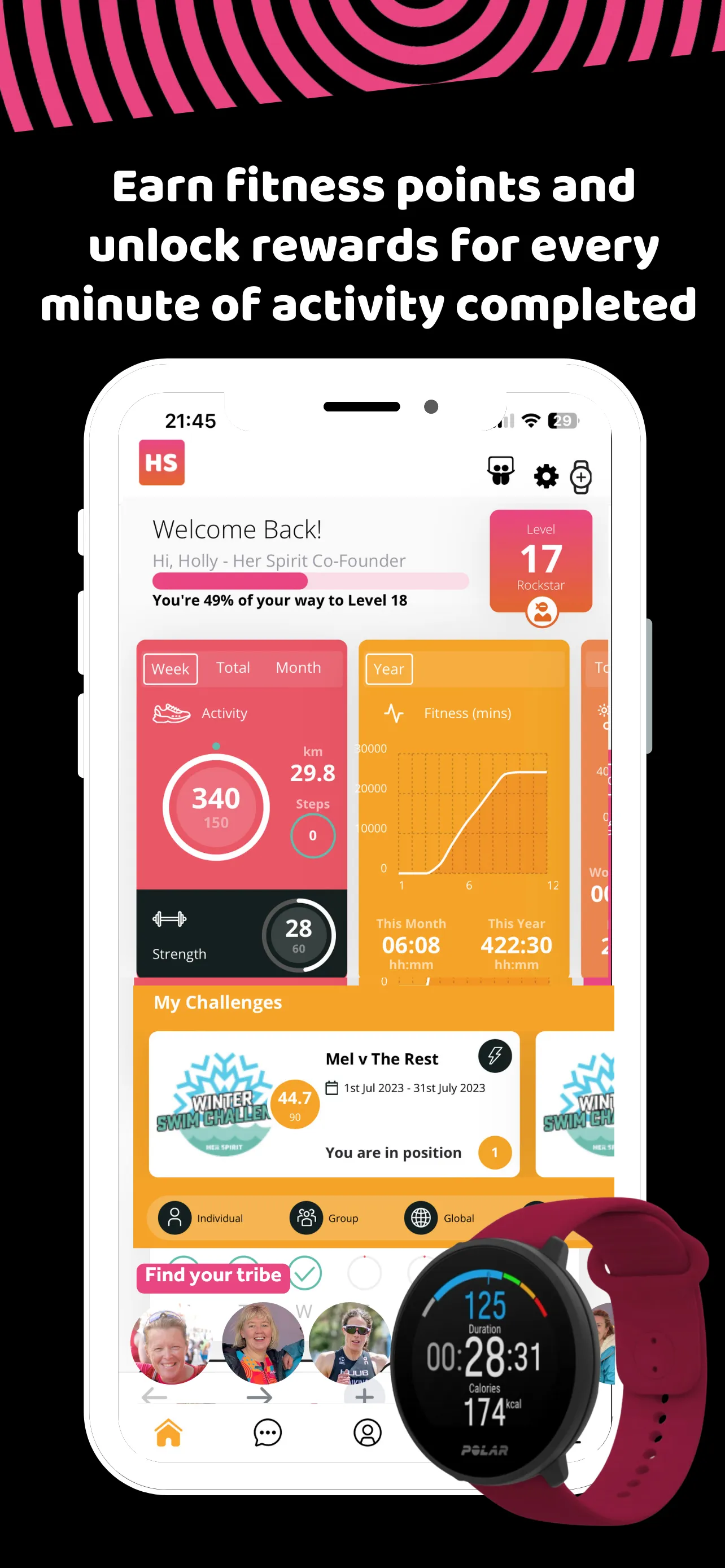 Her Spirit: Fitness for Women | Indus Appstore | Screenshot