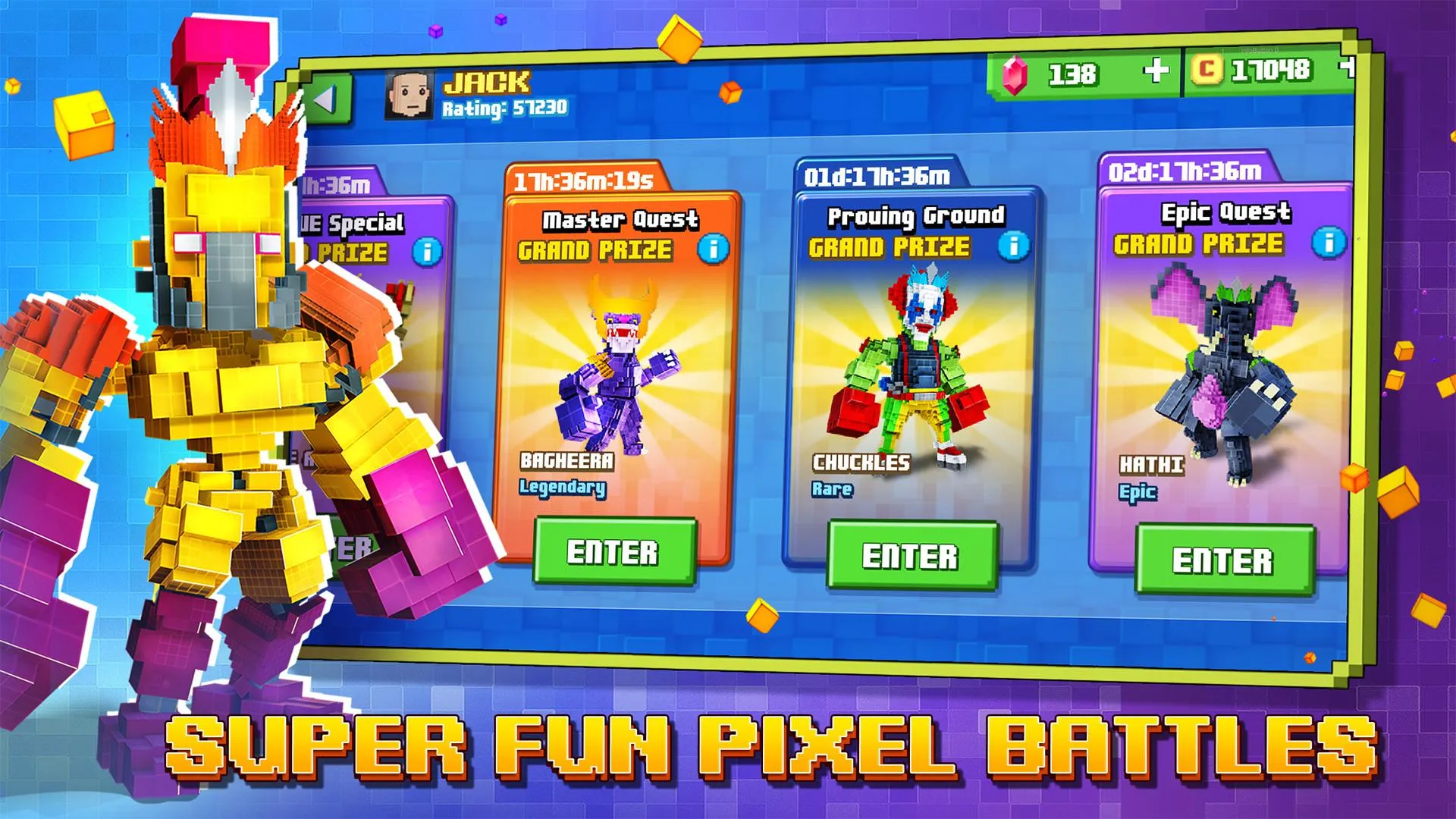 Super Pixel Heroes | Indus Appstore | Screenshot