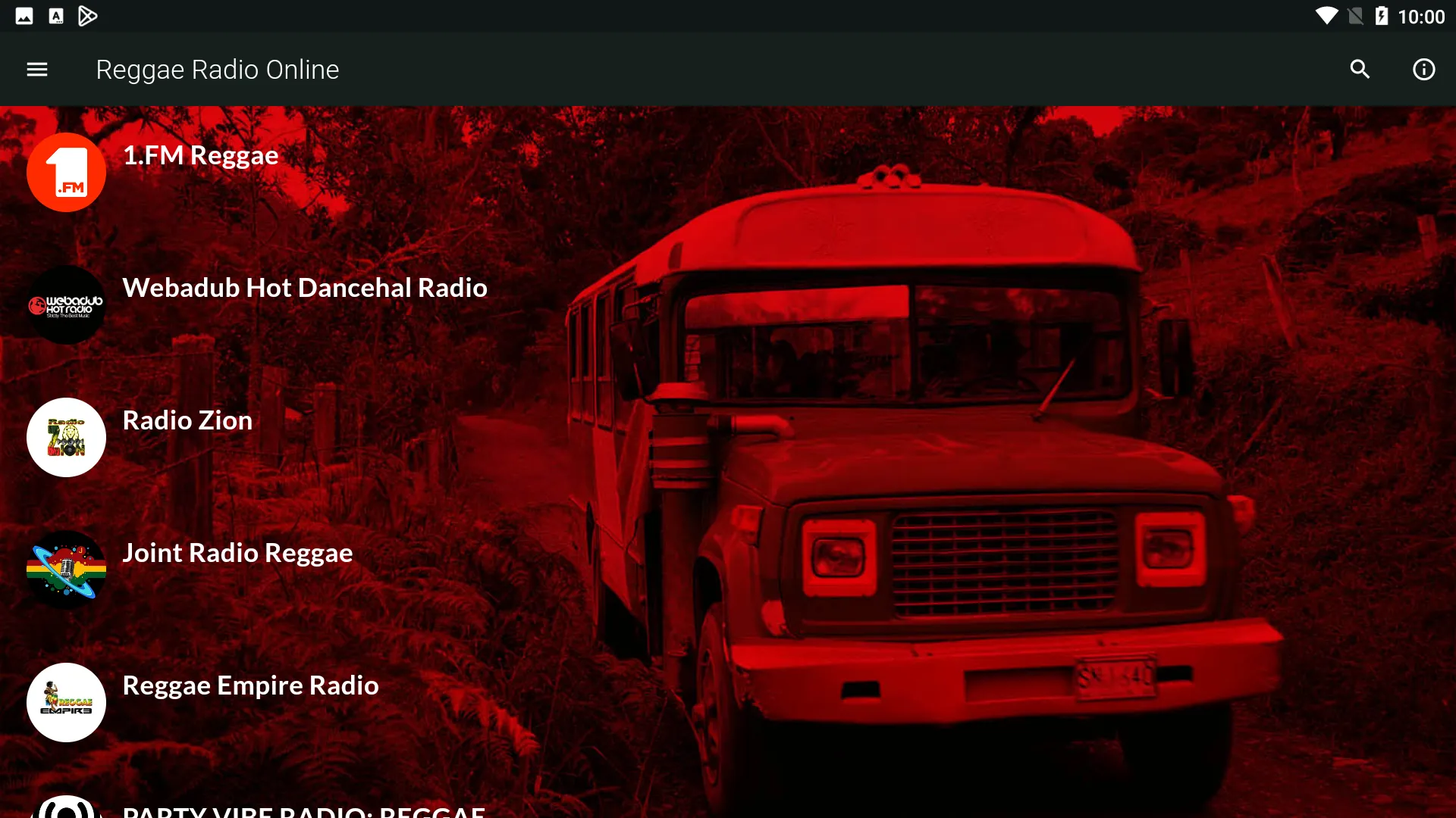 Reggae Radio Online | Indus Appstore | Screenshot