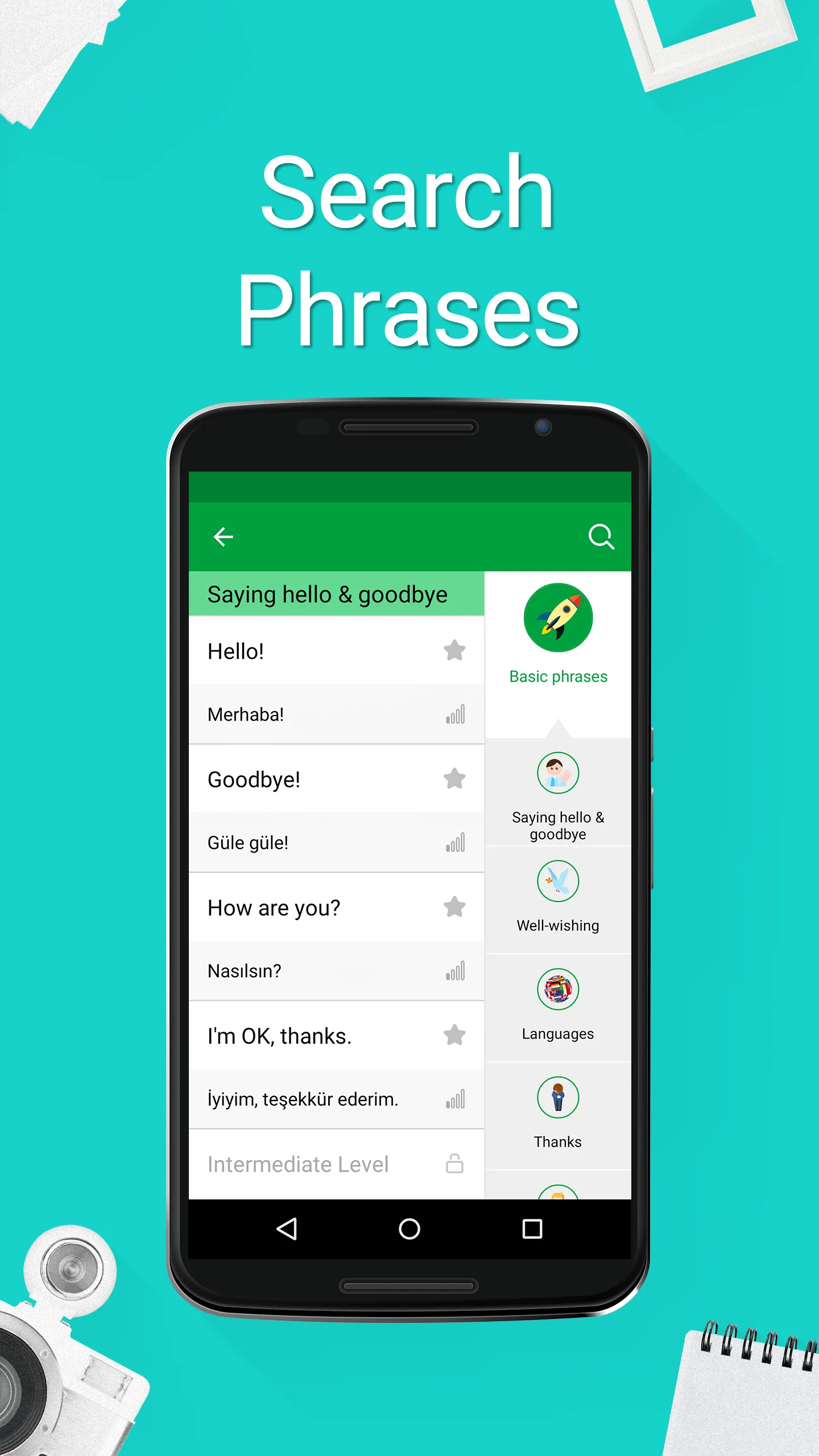 Learn Turkish - 5,000 Phrases | Indus Appstore | Screenshot