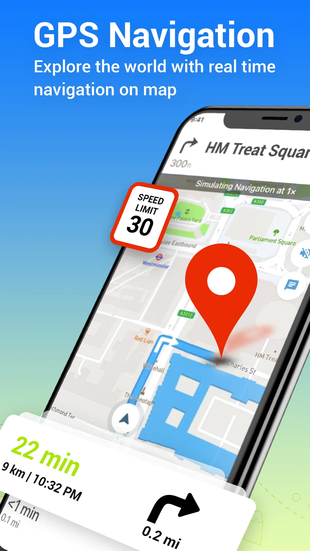 GPS Satellite Map Route Finder | Indus Appstore | Screenshot