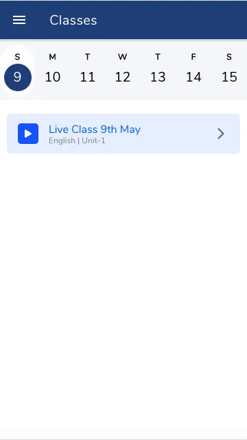 CLC Live - For students | Indus Appstore | Screenshot