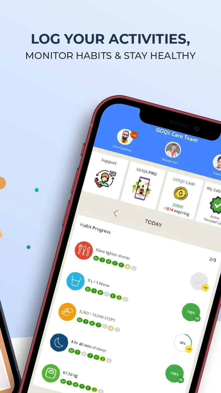 GOQii - Preventive Healthcare. | Indus Appstore | Screenshot