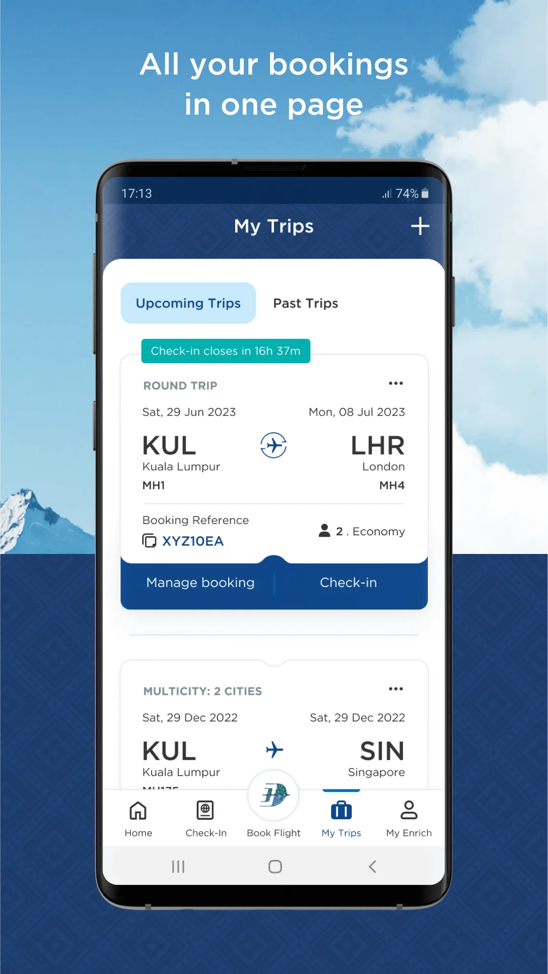 Malaysia Airlines | Indus Appstore | Screenshot