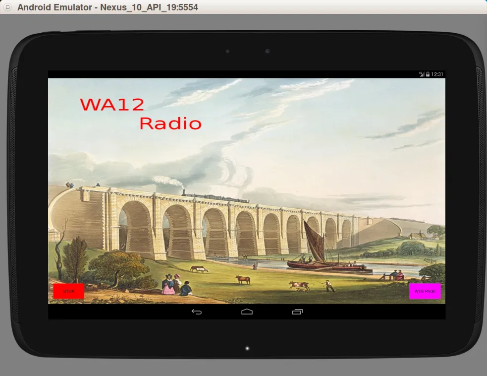 WA12 Internet Radio Player | Indus Appstore | Screenshot