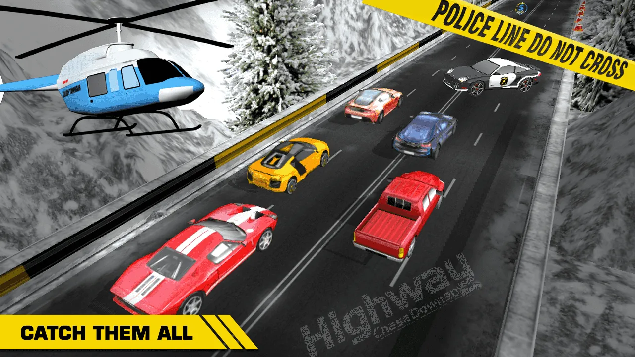 HIGHWAY CHASE DOWN 3D | Indus Appstore | Screenshot