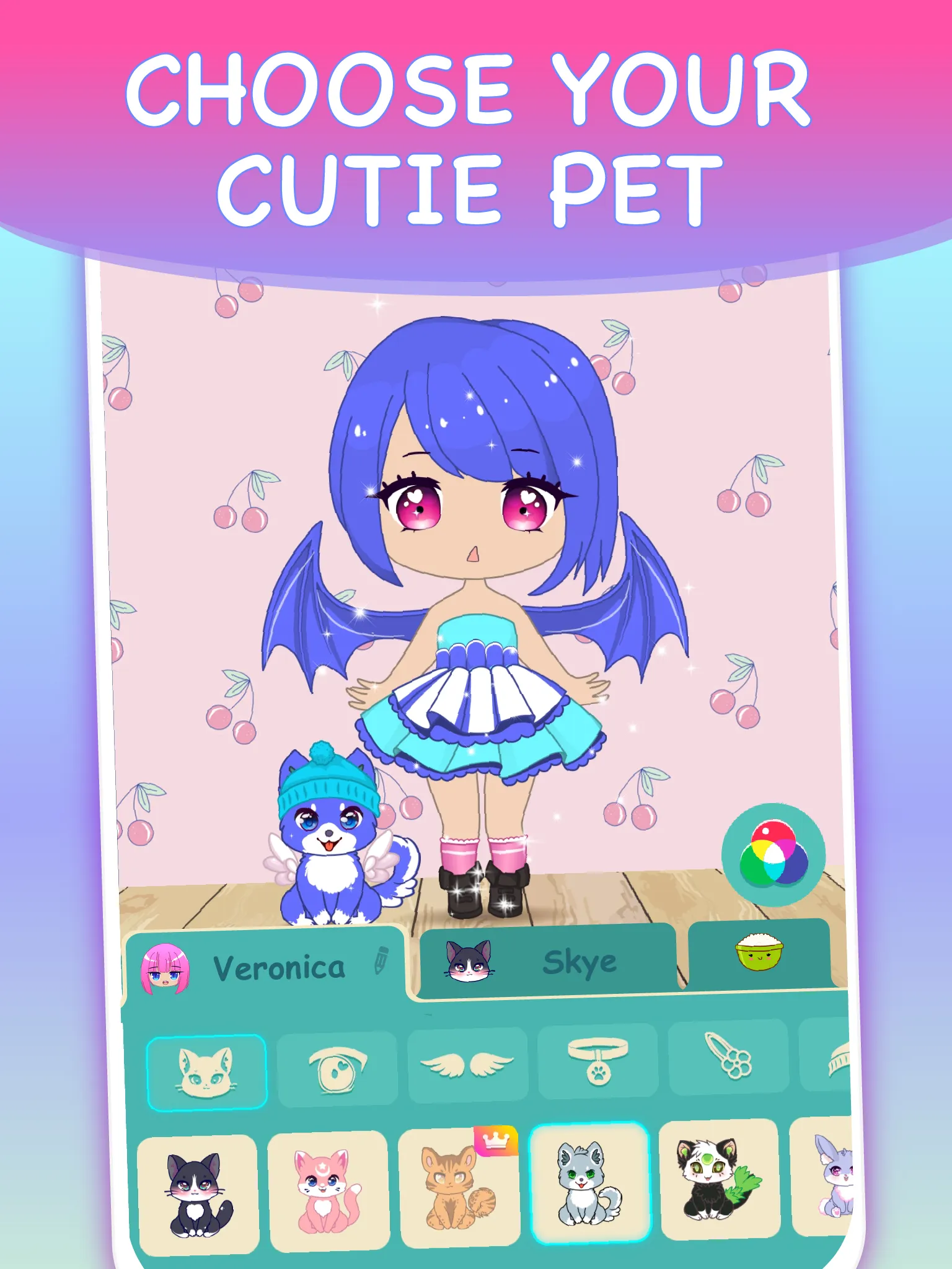 Chibi Dress Up Games for Girls | Indus Appstore | Screenshot