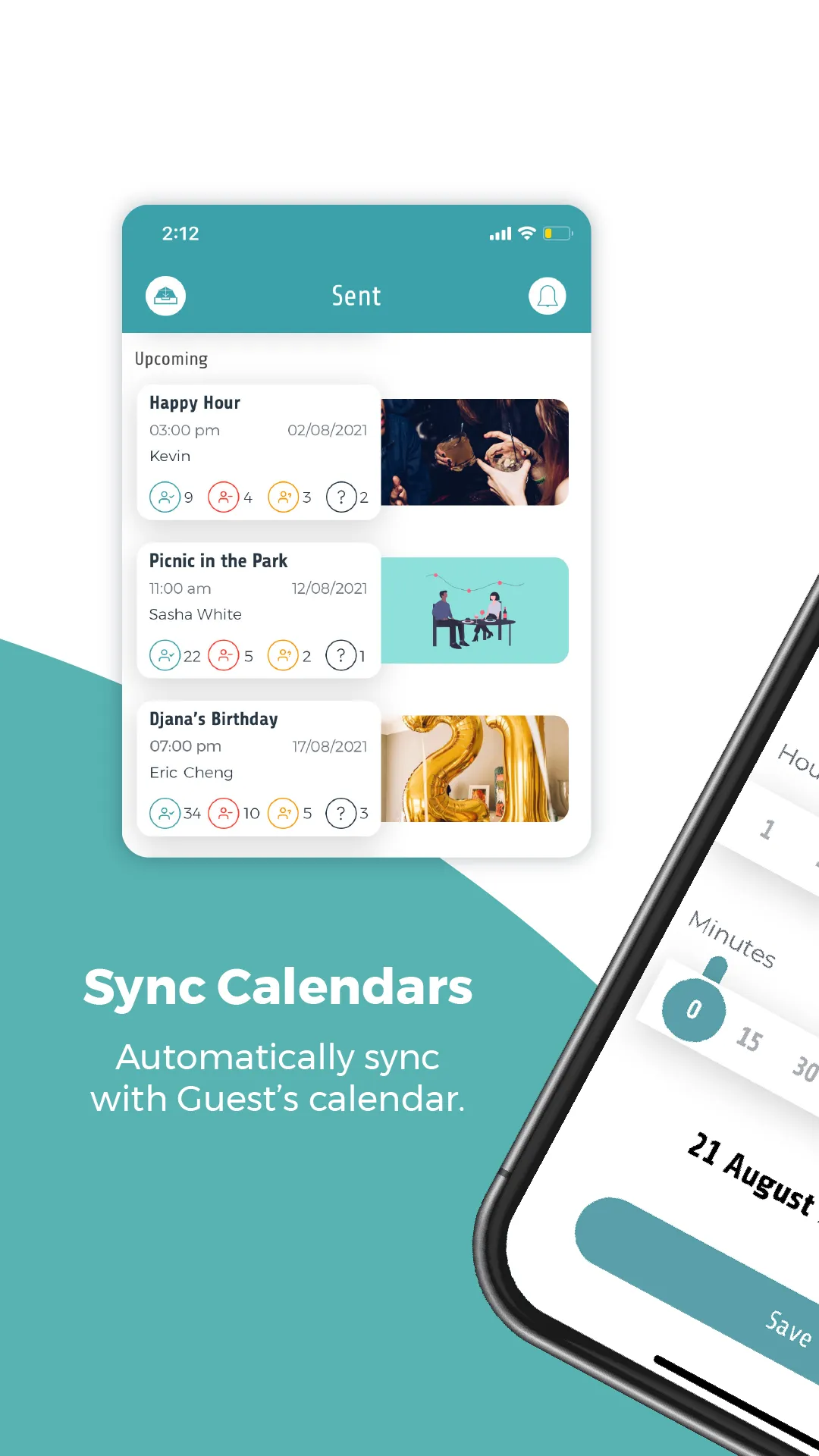 Hub App Party Invitation Maker | Indus Appstore | Screenshot