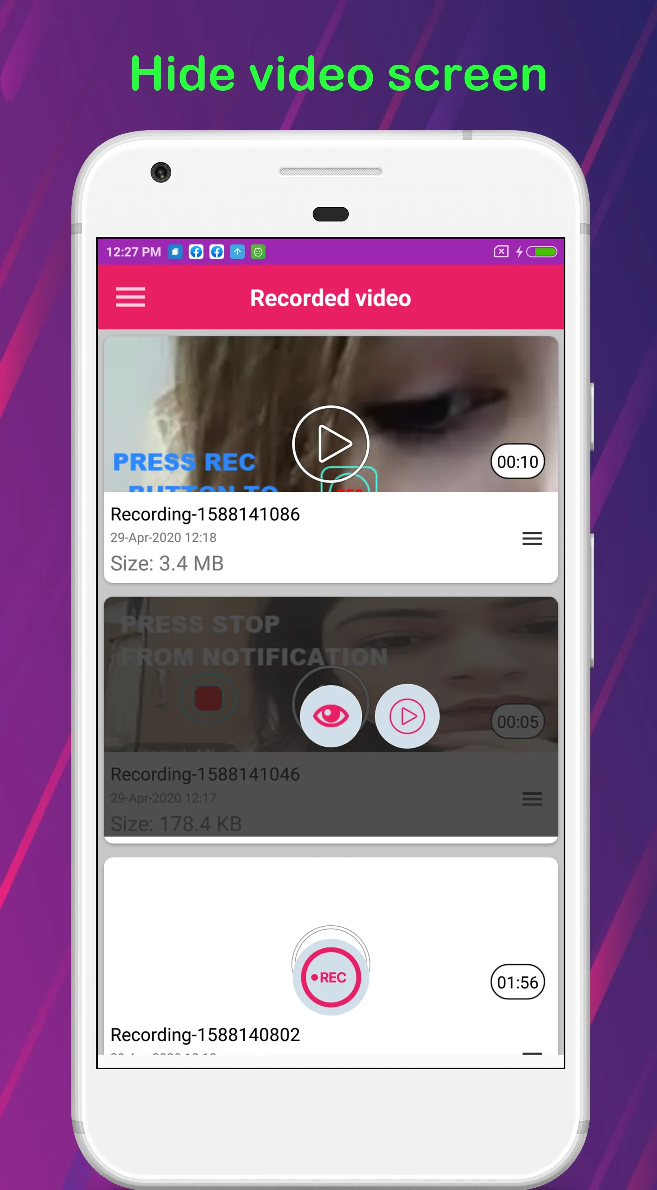 video call recorder for imo | Indus Appstore | Screenshot