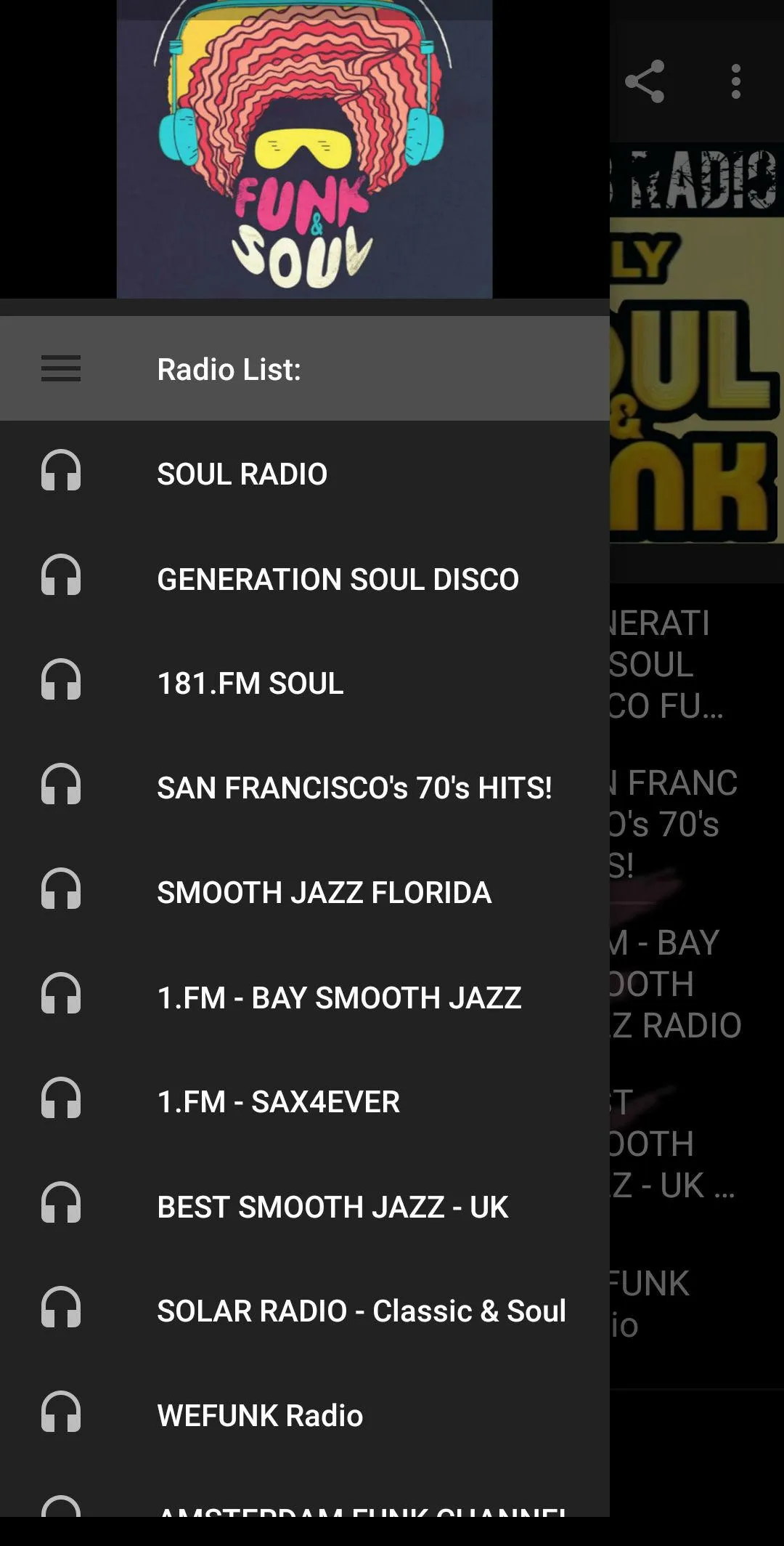 Soul, Rnb, 70's music | Indus Appstore | Screenshot