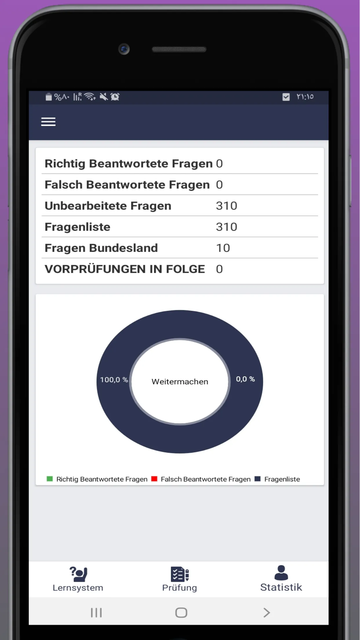 leben in Deutschland test 2022 | Indus Appstore | Screenshot