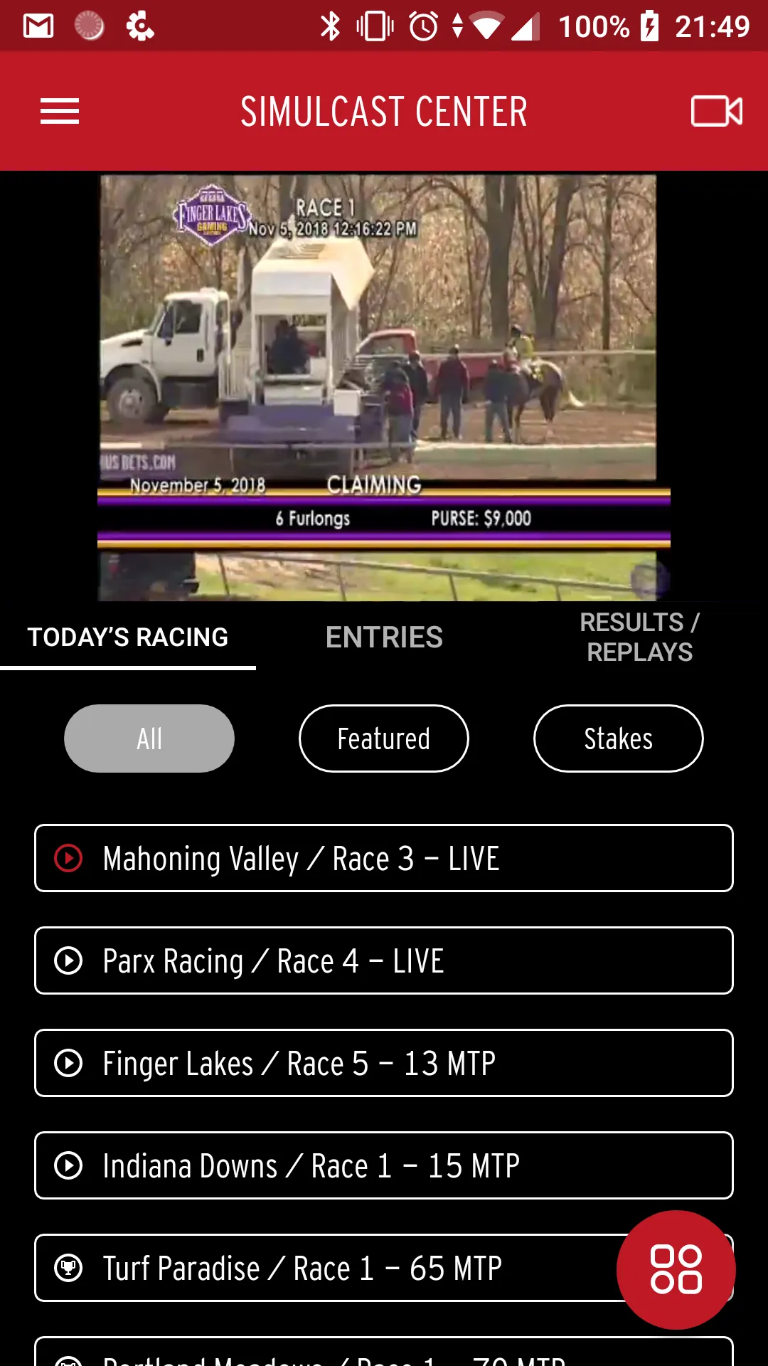 NYRA Now | Indus Appstore | Screenshot