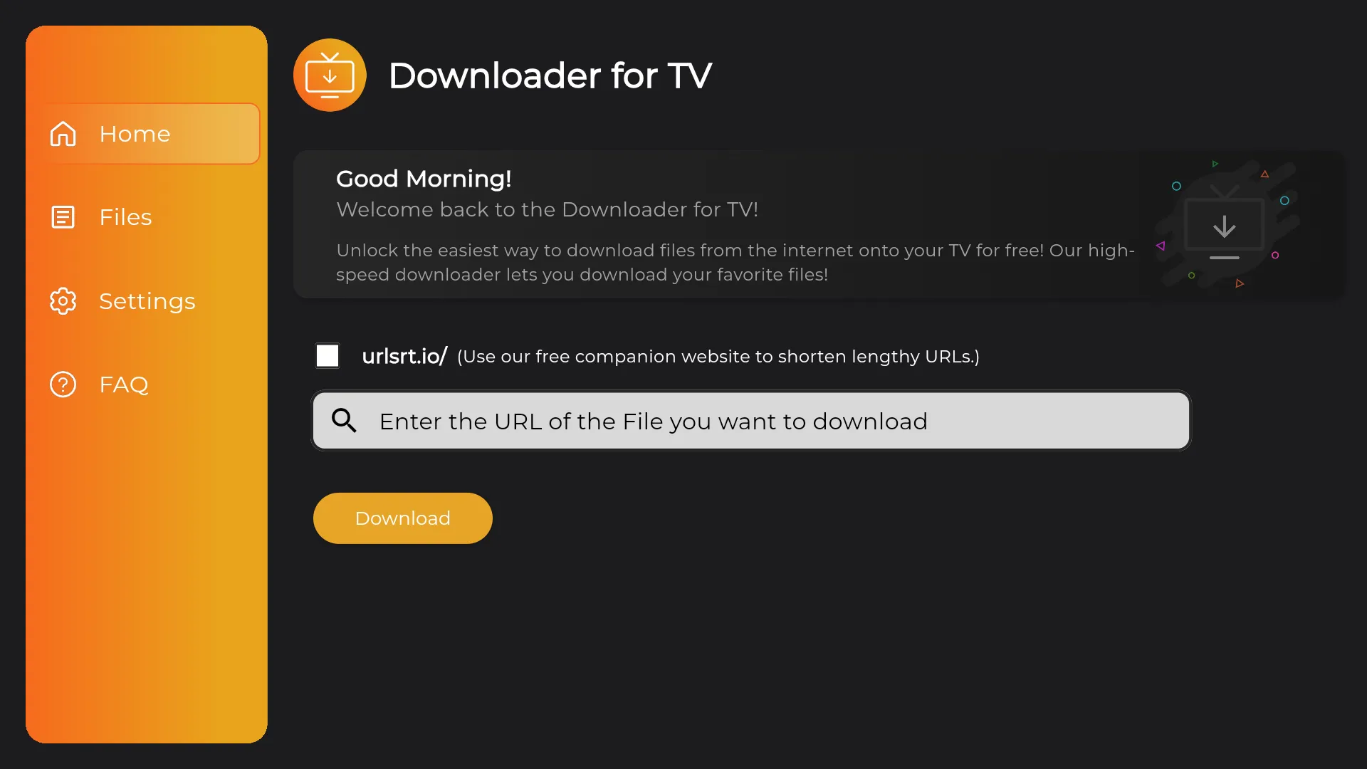 Downloader for TV | Indus Appstore | Screenshot