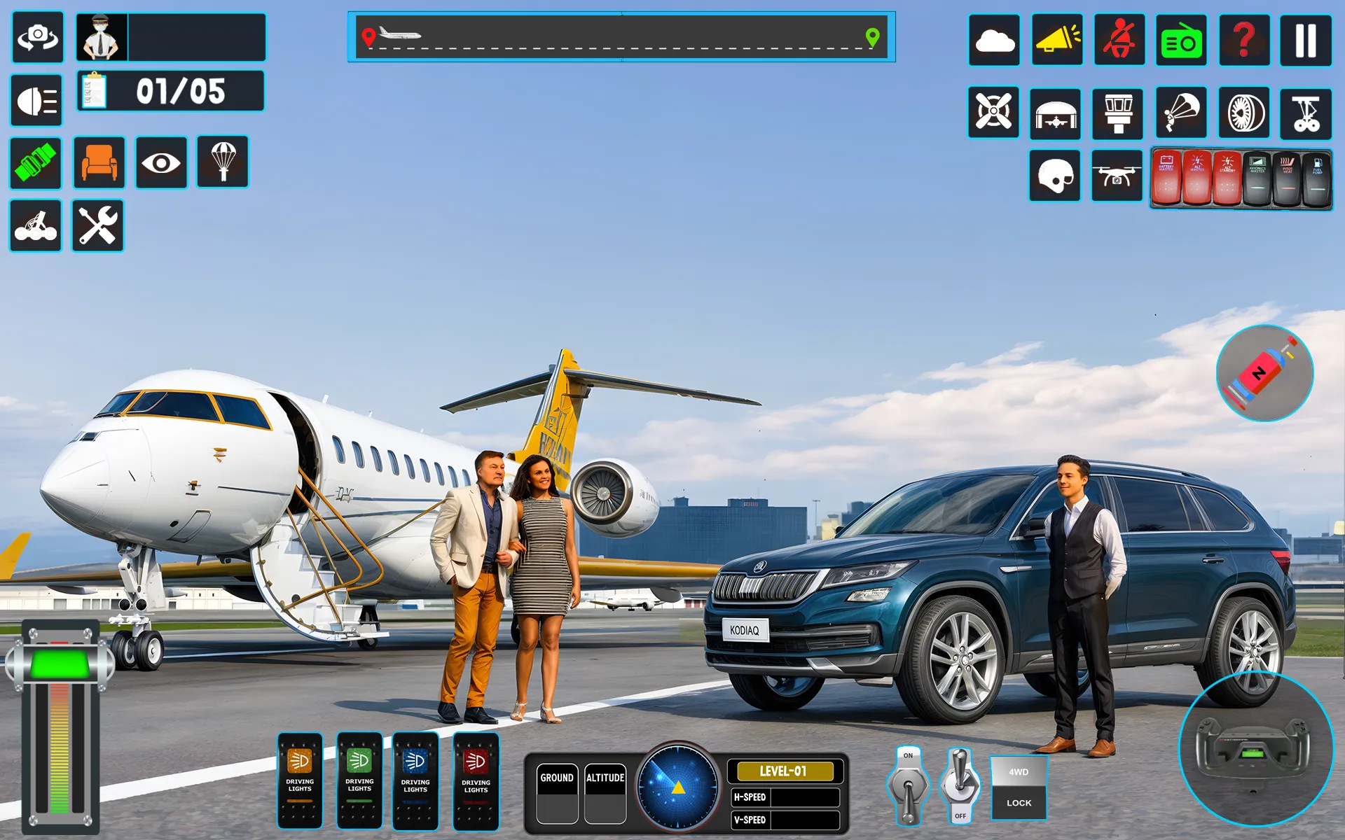 Airplane Simulator Game 2024 | Indus Appstore | Screenshot