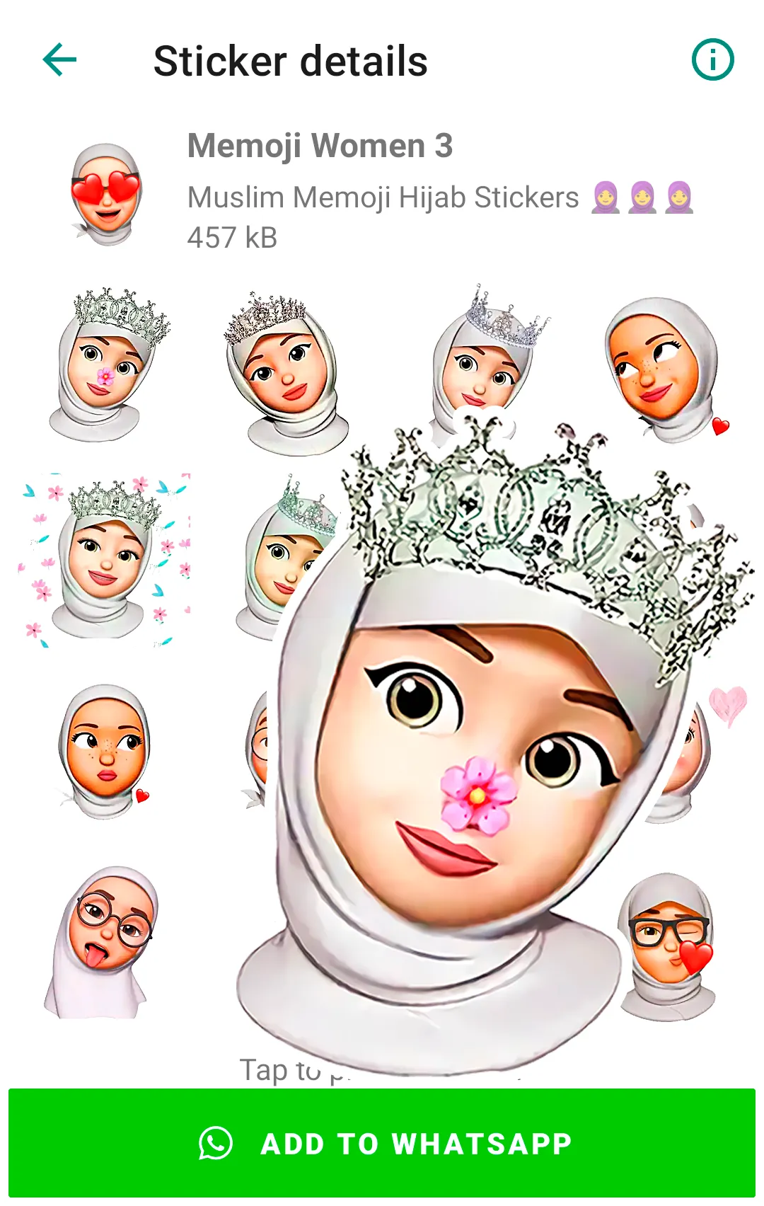 Memoji Islamic Muslim Stickers | Indus Appstore | Screenshot