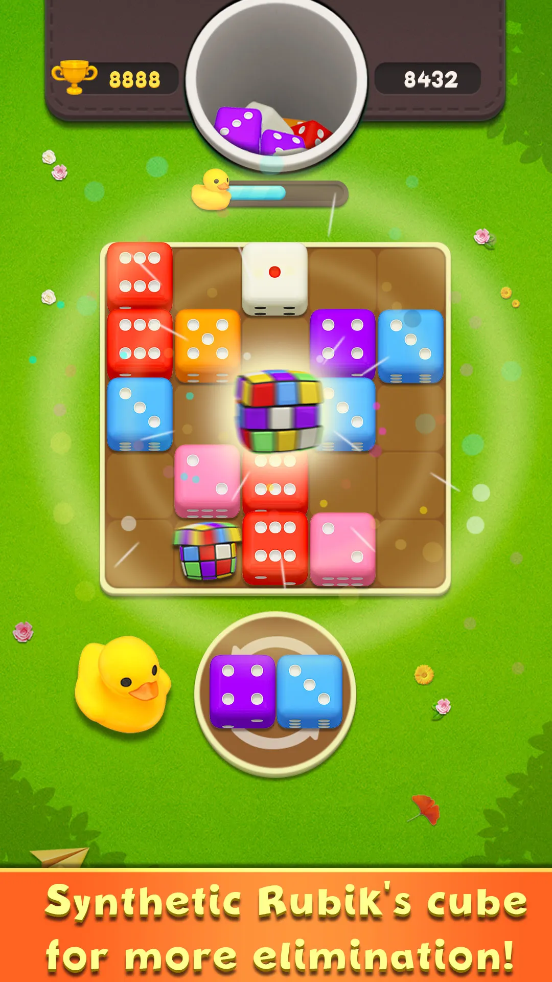 Dice Merge - Greedy Dom Puzzle | Indus Appstore | Screenshot